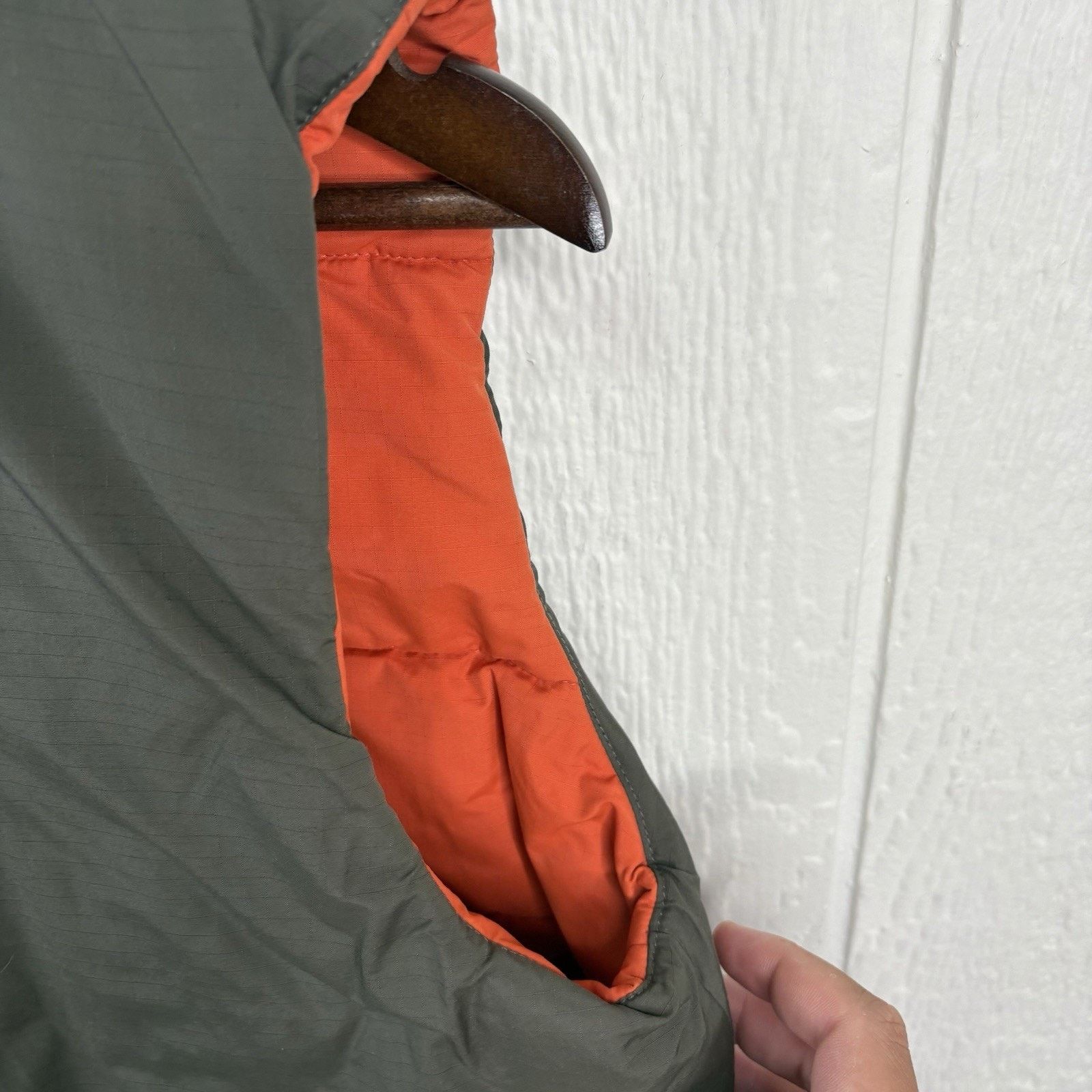 Polo Ralph Lauren Polo Ralph Lauren Reversible Puffer Vest Green Orange Medium Size US M / EU 48-50 / 2 - 6 Thumbnail