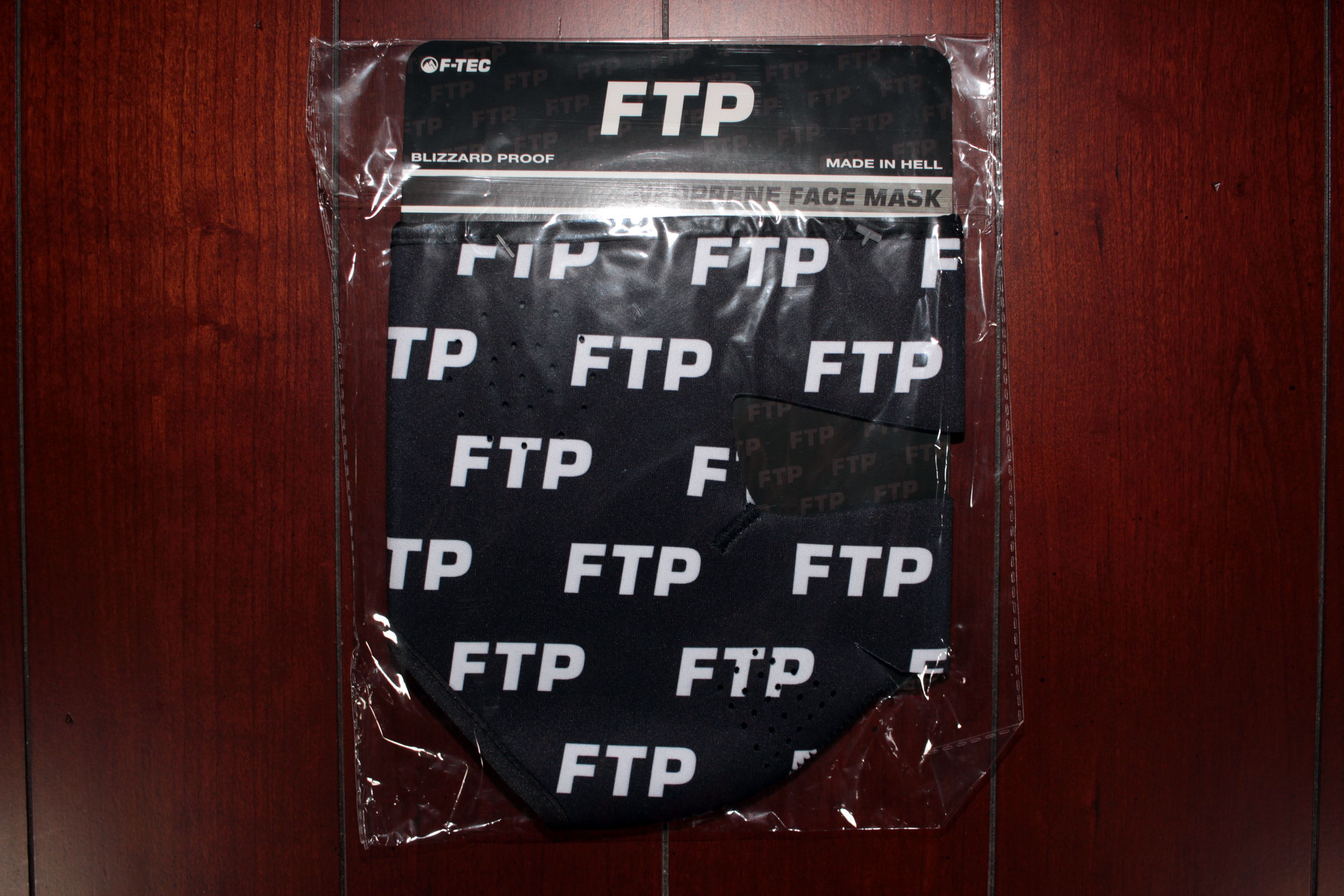 Fuck The Population FTP - All-Over Logo Neoprene Mask Size ONE SIZE - 2 Thumbnail