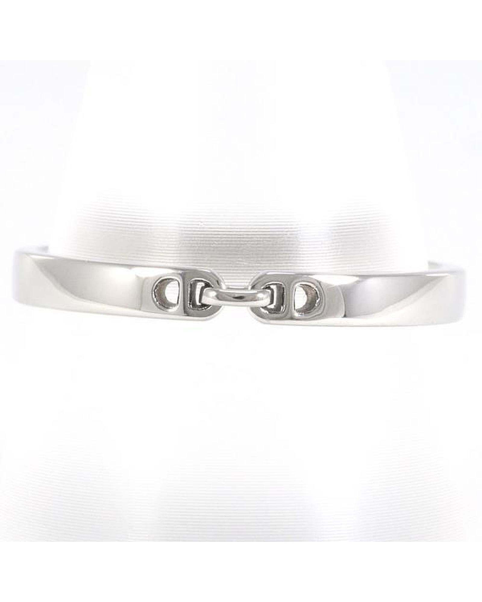 image of Hermes Platinum Chaine Dancre Wedding Band - A Condition in Silver, Men's