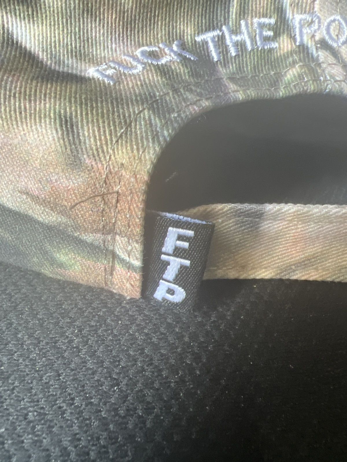 Fuck The Population Fuck The Population FTP Logo 6 Panel Tree Camo Hat Size ONE SIZE - 8 Thumbnail