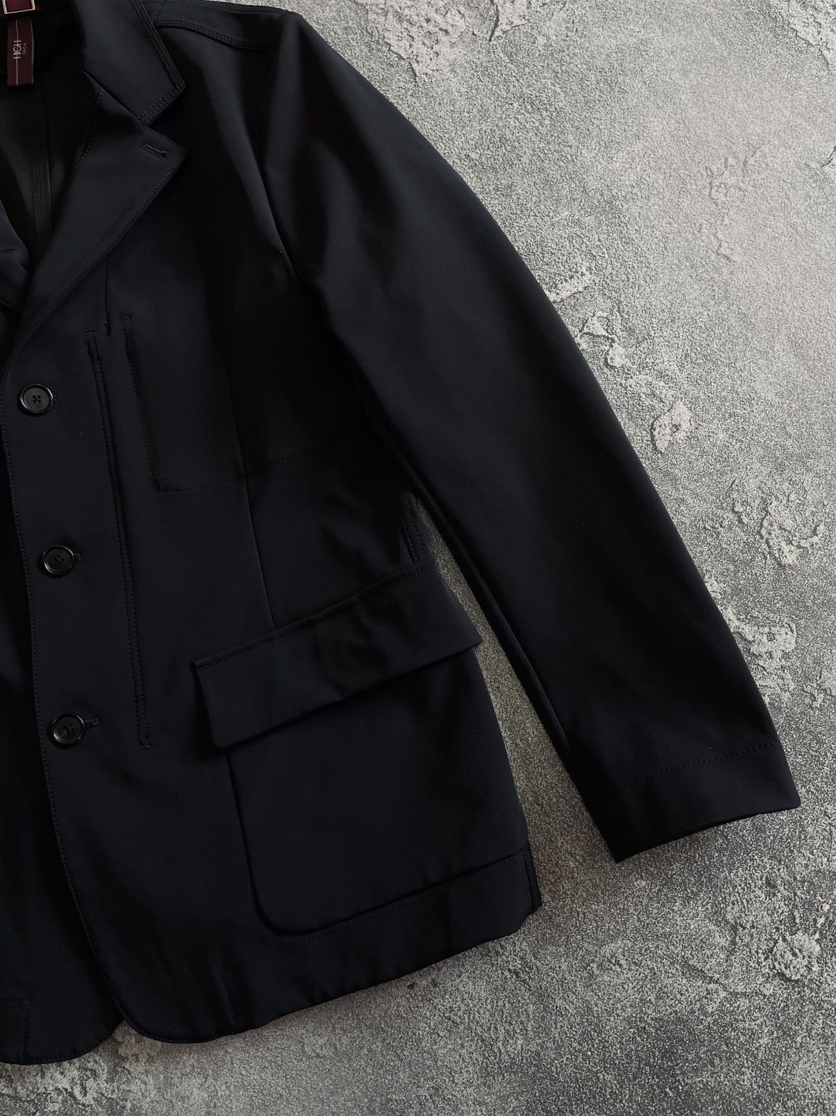 Other HIGH TECH by CLAIRE CAMPBELL Zip / Button Black Jacket IT 52 Size XXL / US 16-18 / IT 52-54 - 4 Thumbnail