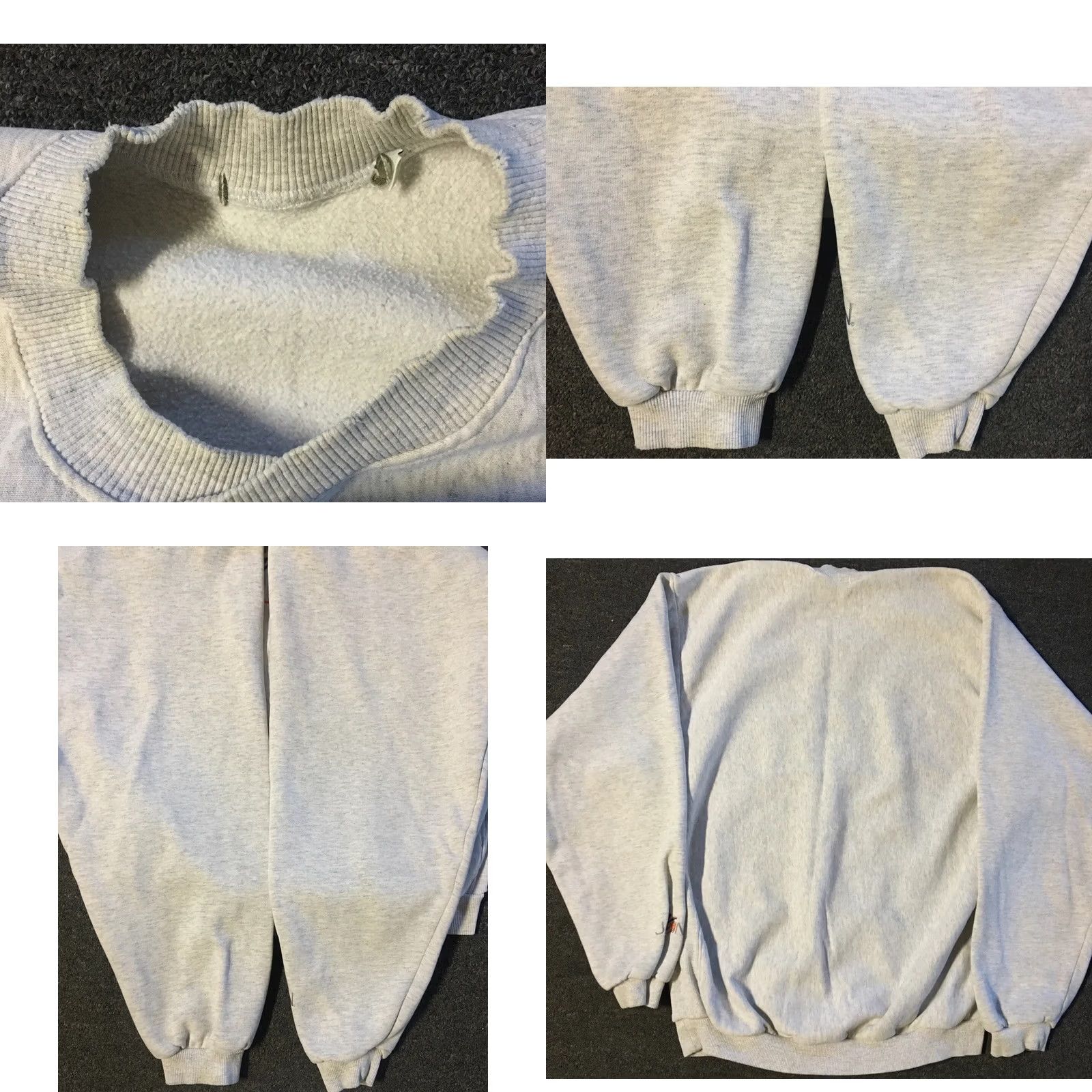 Vintage VINTAGE Titan Gymnastics Reversible Sweatshirt Hoodie XL Gray 90s 80s PE USA Mens Reversible Fade Weave Track & Field Grunge Size US XL / EU 56 / 4 - 8 Thumbnail