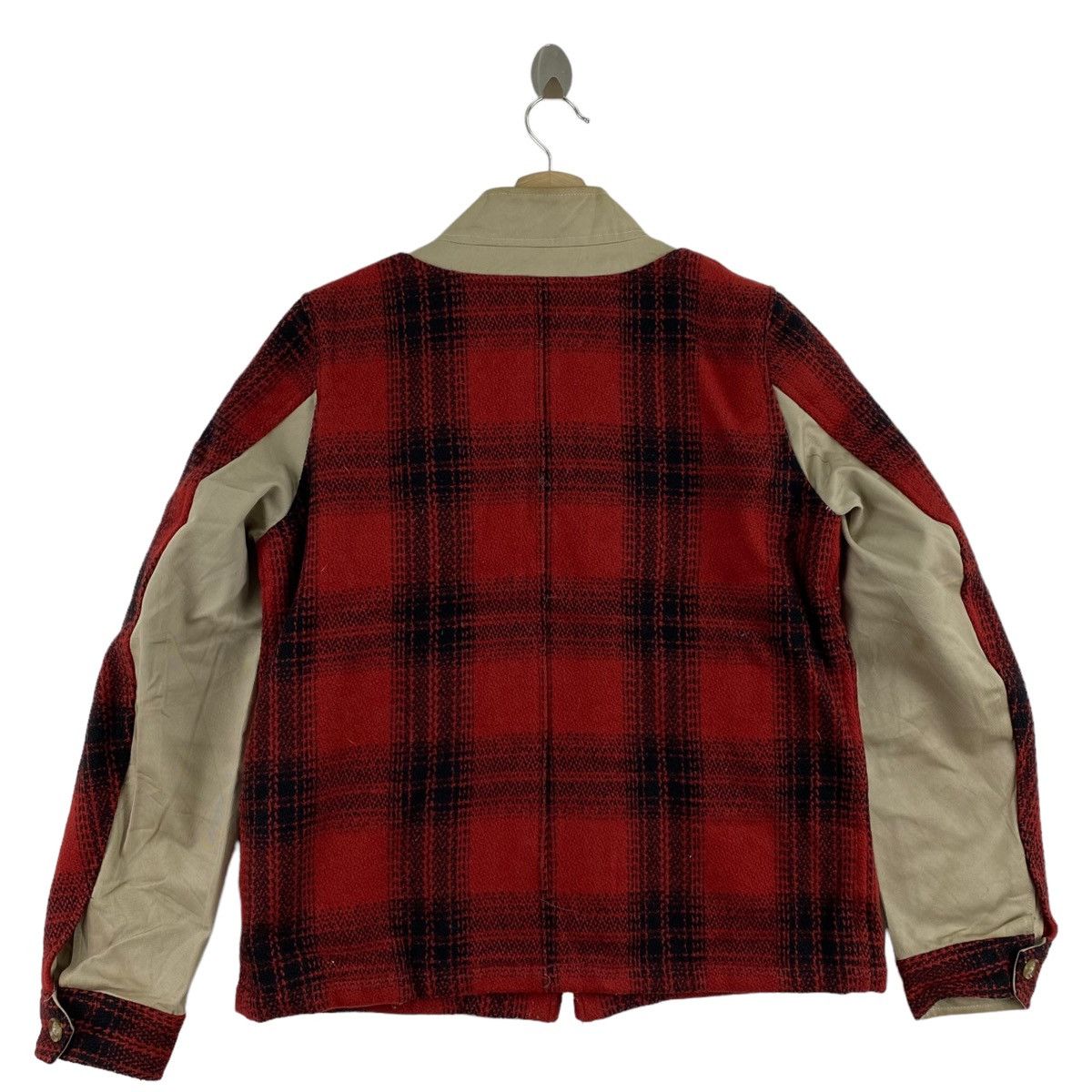 Japanese Brand JIPIJAPA Japanese Brand Check Wool Tartan Heavy Jacket Size US M / EU 48-50 / 2 - 4 Thumbnail