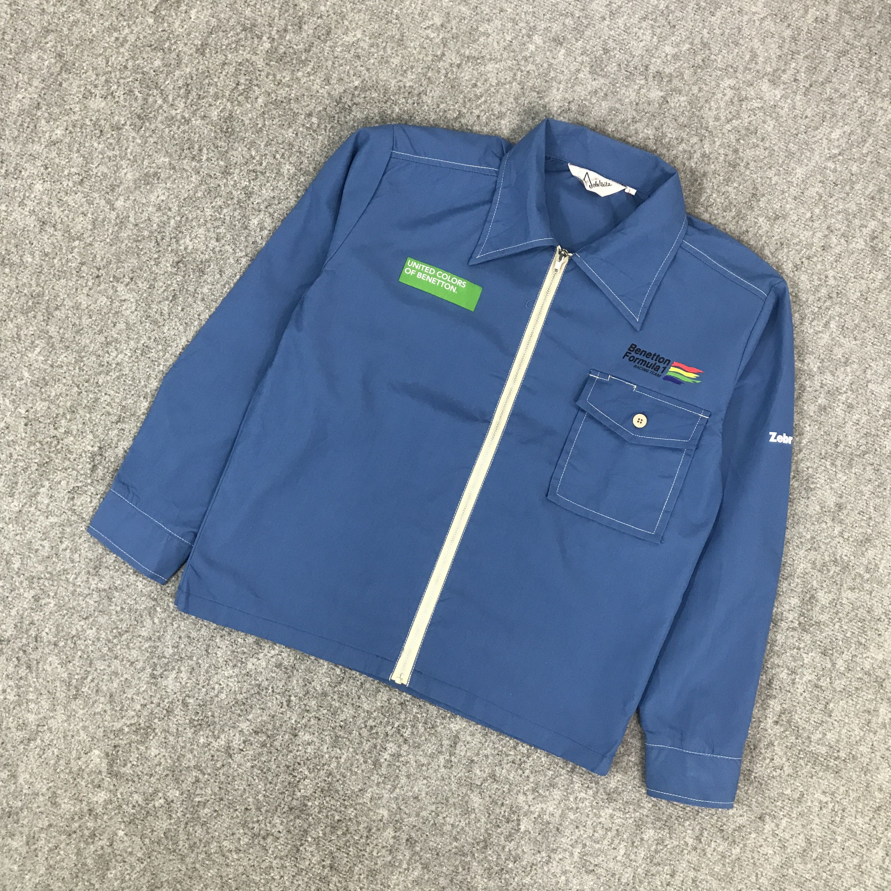 Benetton × United Colors Of Benetton UNITED COLOUR OF BENETTON FORMULA 1 RACING TEAM JACKET Size US L / EU 52-54 / 3 - 5 Thumbnail