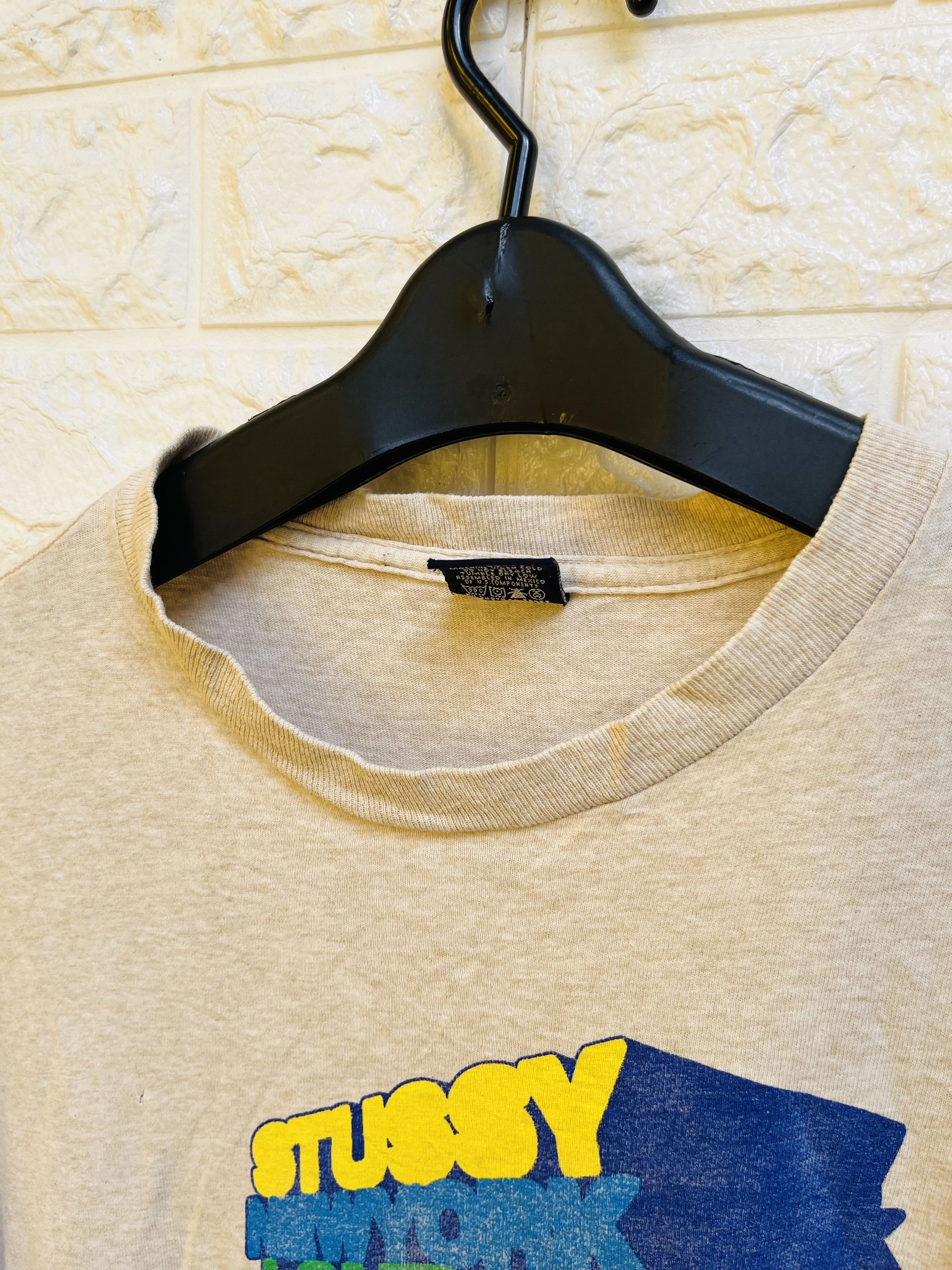 Stussy Vintage 80s Stussy Bloc Hip Hop Streetwear Fashion Style Size US L / EU 52-54 / 3 - 8 Thumbnail