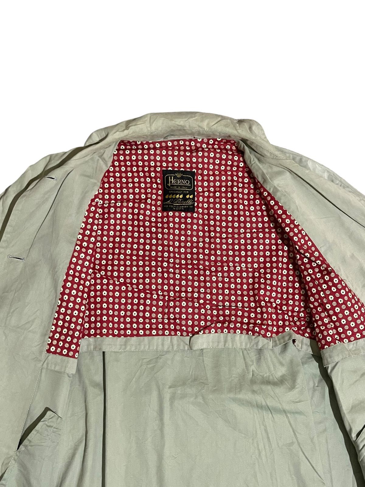 Herno 1970s Herno For Borelli Trench Coat Size US L / EU 52-54 / 3 - 6 Thumbnail