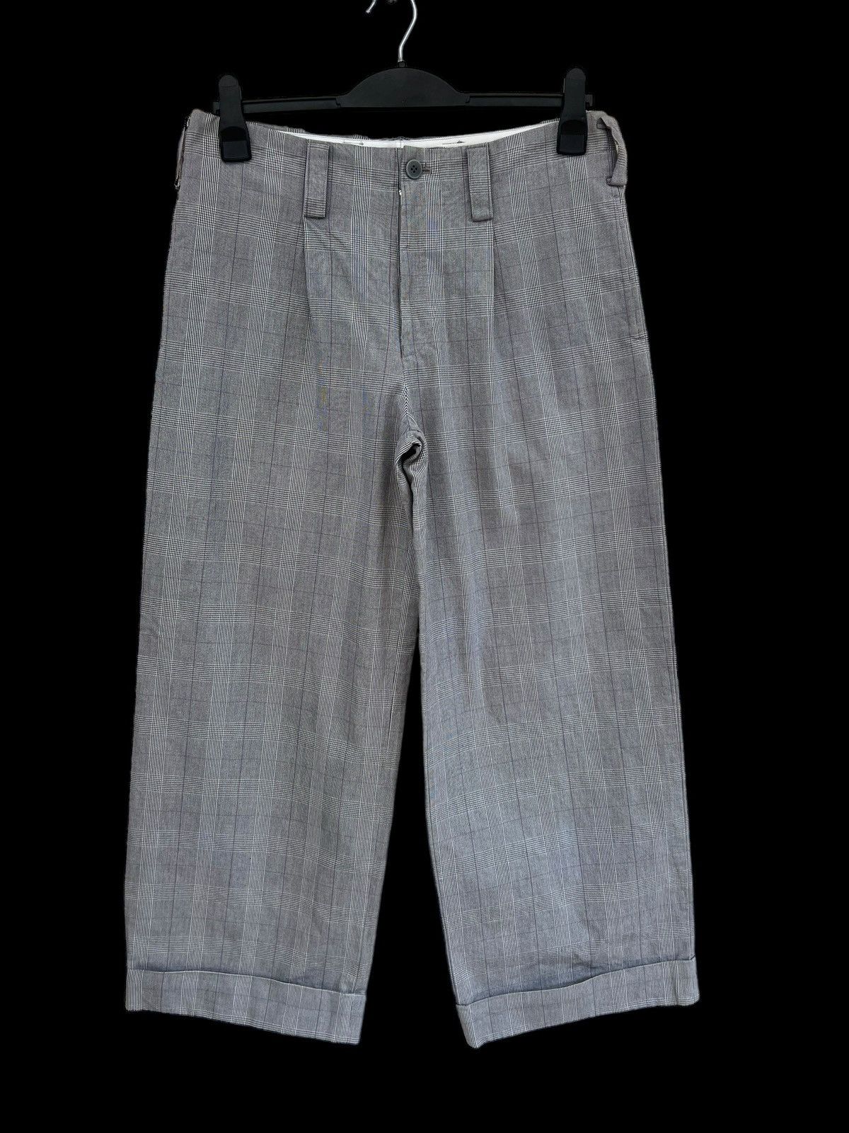 Vintage Vintage TOUCH Japan Checkered Wide Leg Trouser Pant Size US 31 - 6 Thumbnail