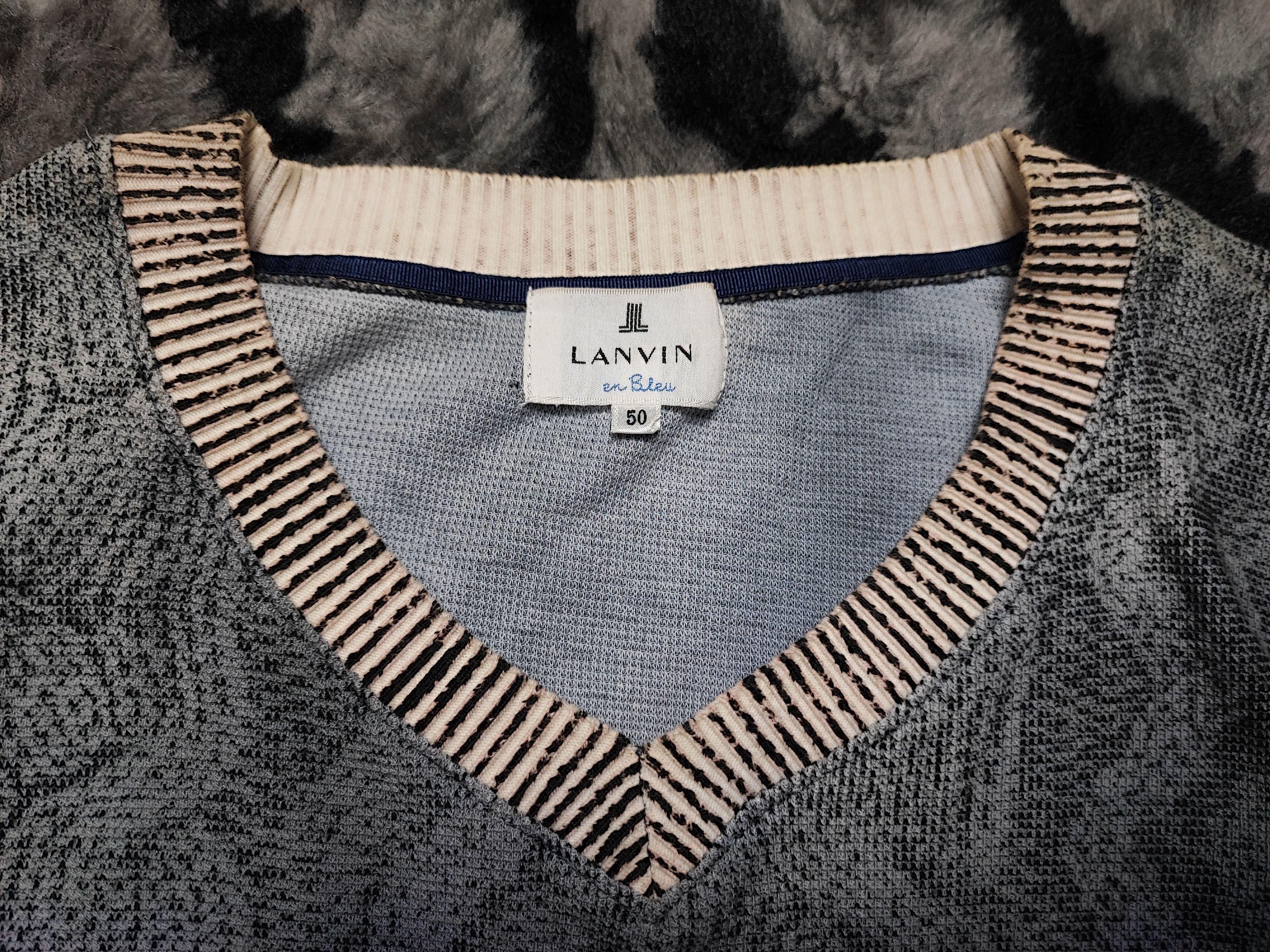 Lanvin Lanvin Sweatshirt Knitwear Design Print Size US M / EU 48-50 / 2 - 7 Thumbnail