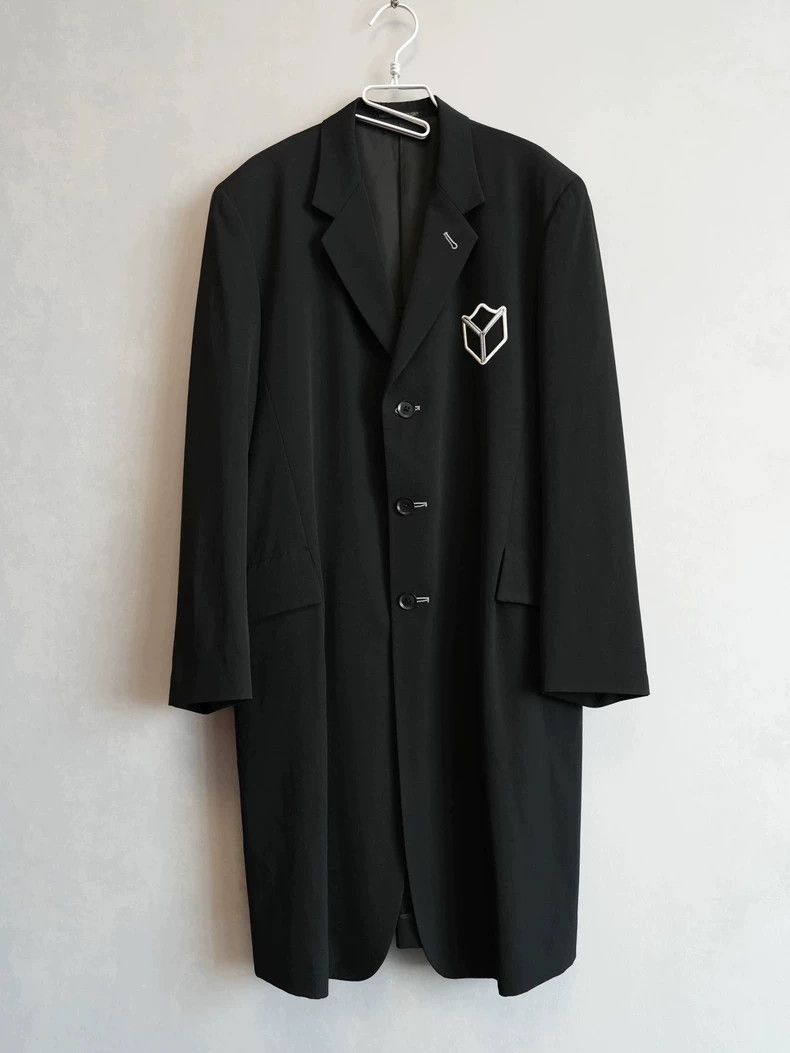 Yohji Yamamoto Yohji Yamamoto03SS Embroidered Badge Coat 2503-Nextarrow Size US L / EU 52-54 / 3 - 1 Thumbnail