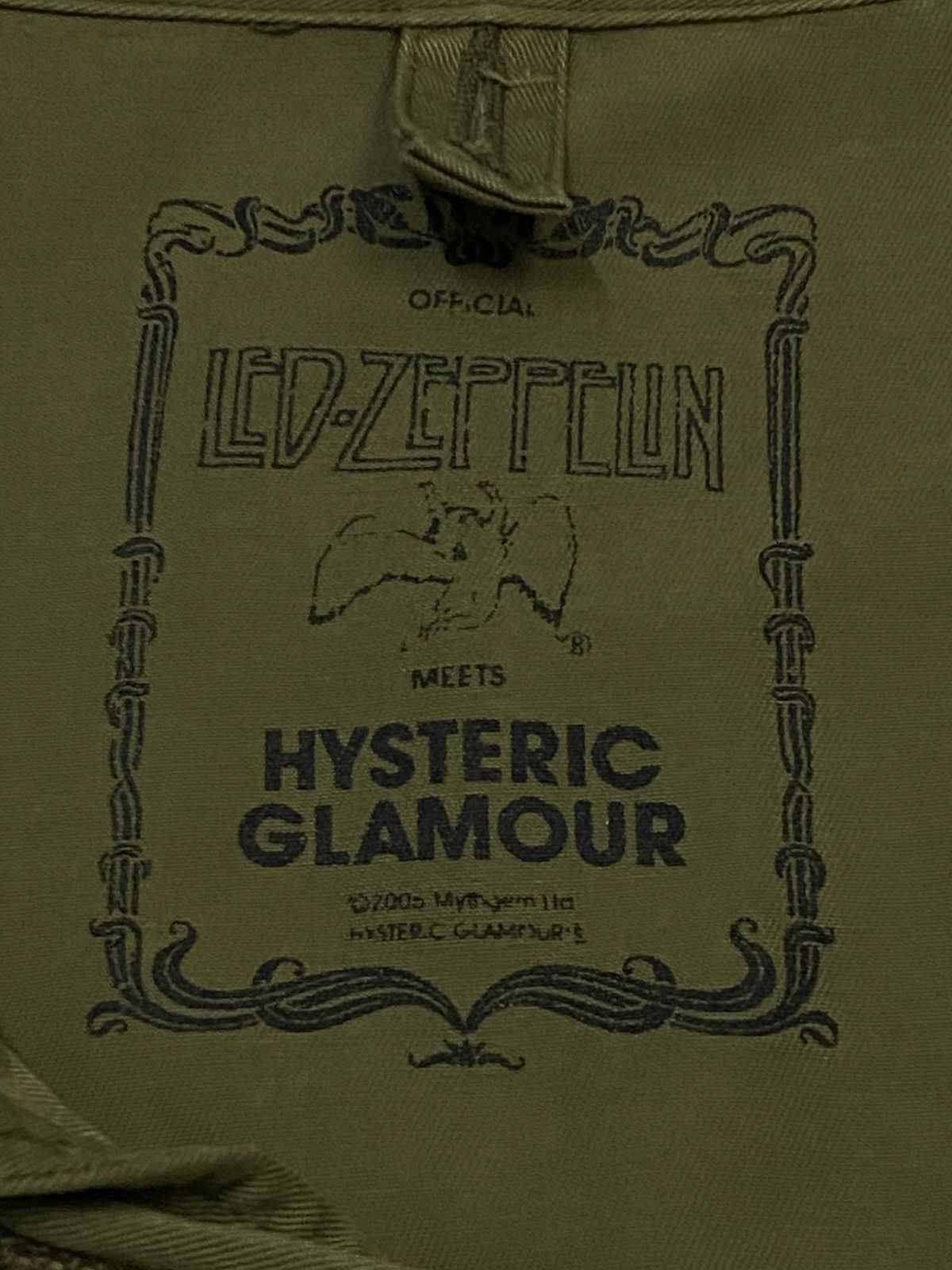Hysteric Glamour × Led Zeppelin Hysteric Glamour X Led Zeppelin M-65 Military Field Jacket Size M / US 6-8 / IT 42-44 - 11 Thumbnail