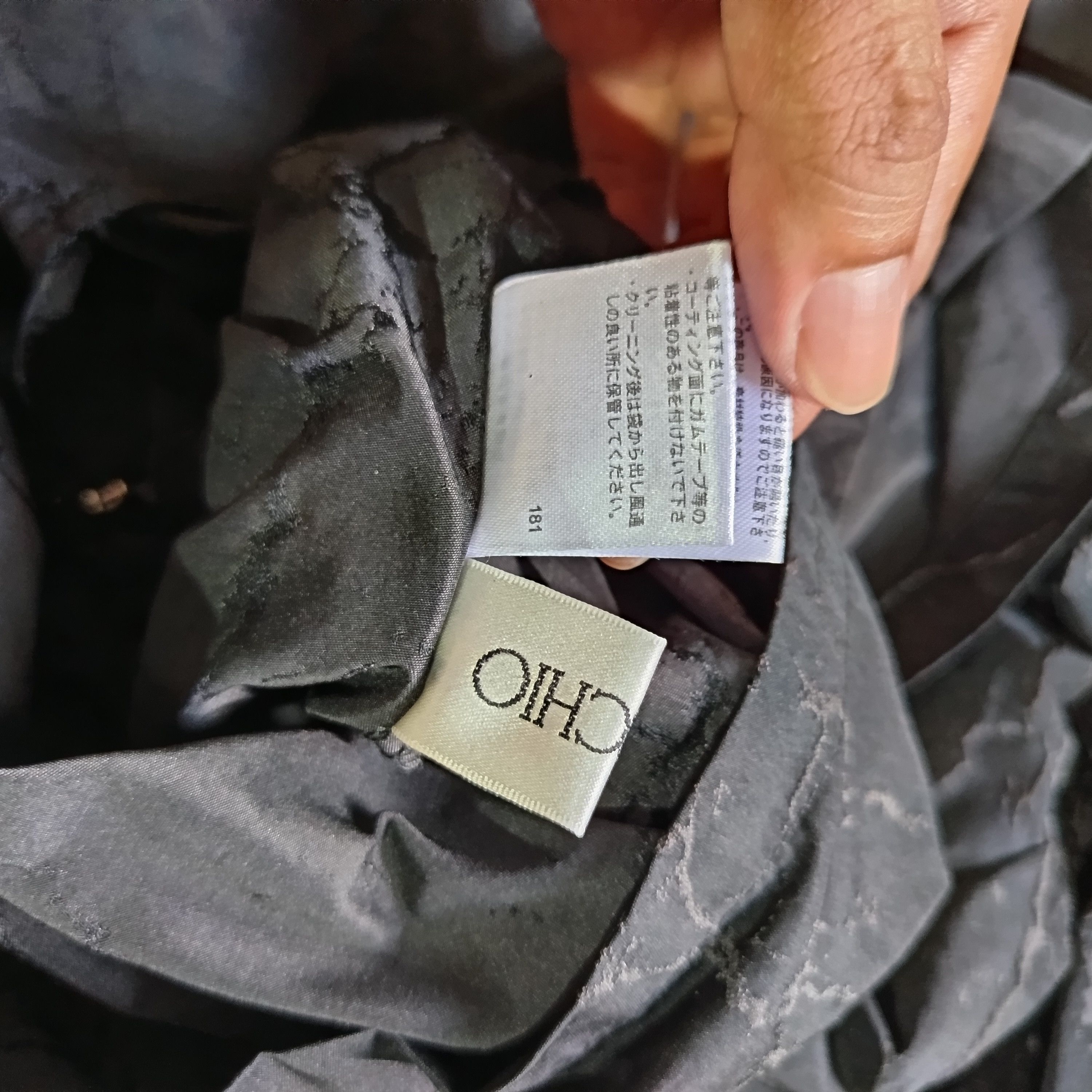 Issey Miyake × Japanese Brand × Yohji Yamamoto SPECCHIO ASYMMETRICAL ZIP JACKET Size US M / EU 48-50 / 2 - 5 Thumbnail