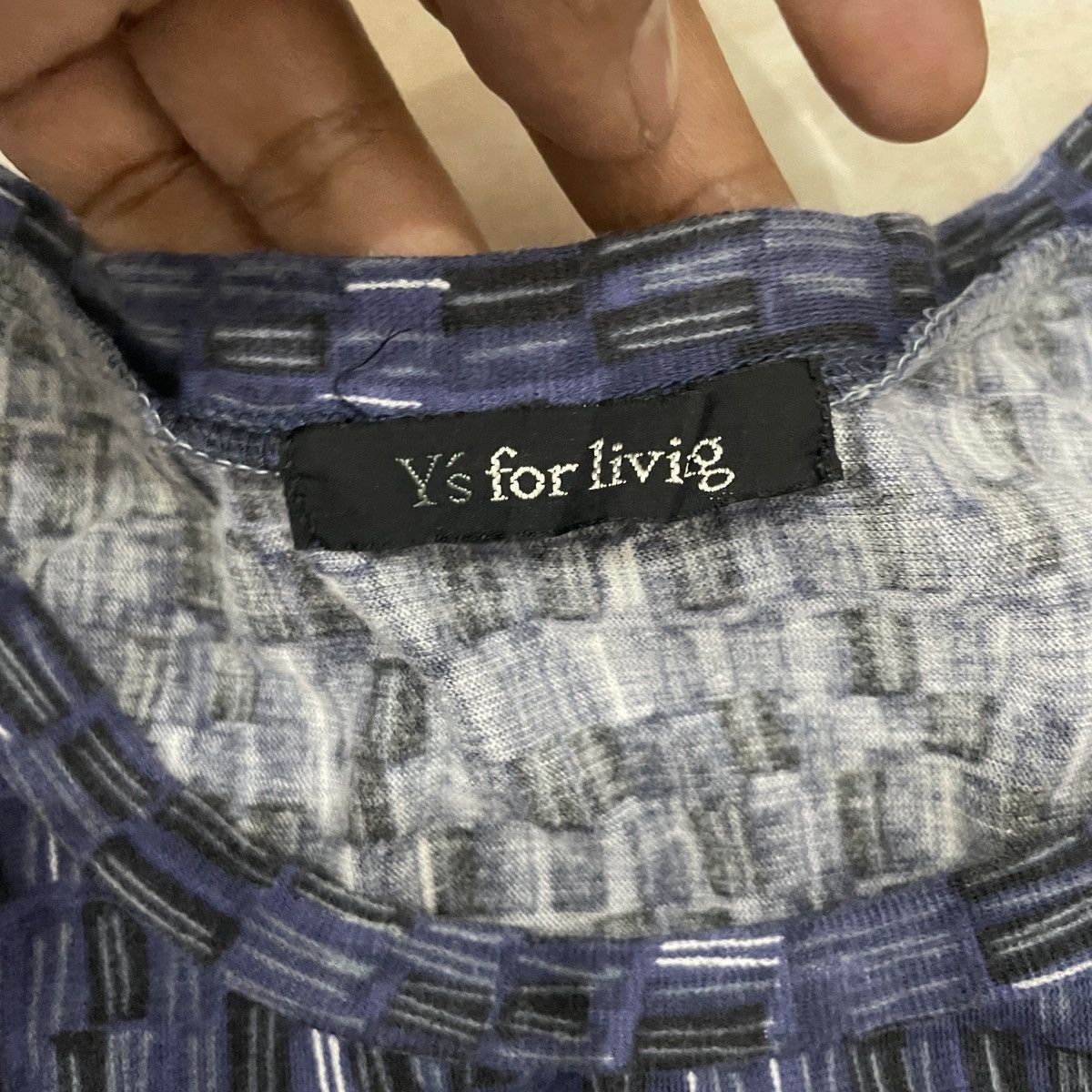Y's Vintage Y’s Yohji yamamoto For Living Fullprint Tee Size M / US 6-8 / IT 42-44 - 5 Thumbnail