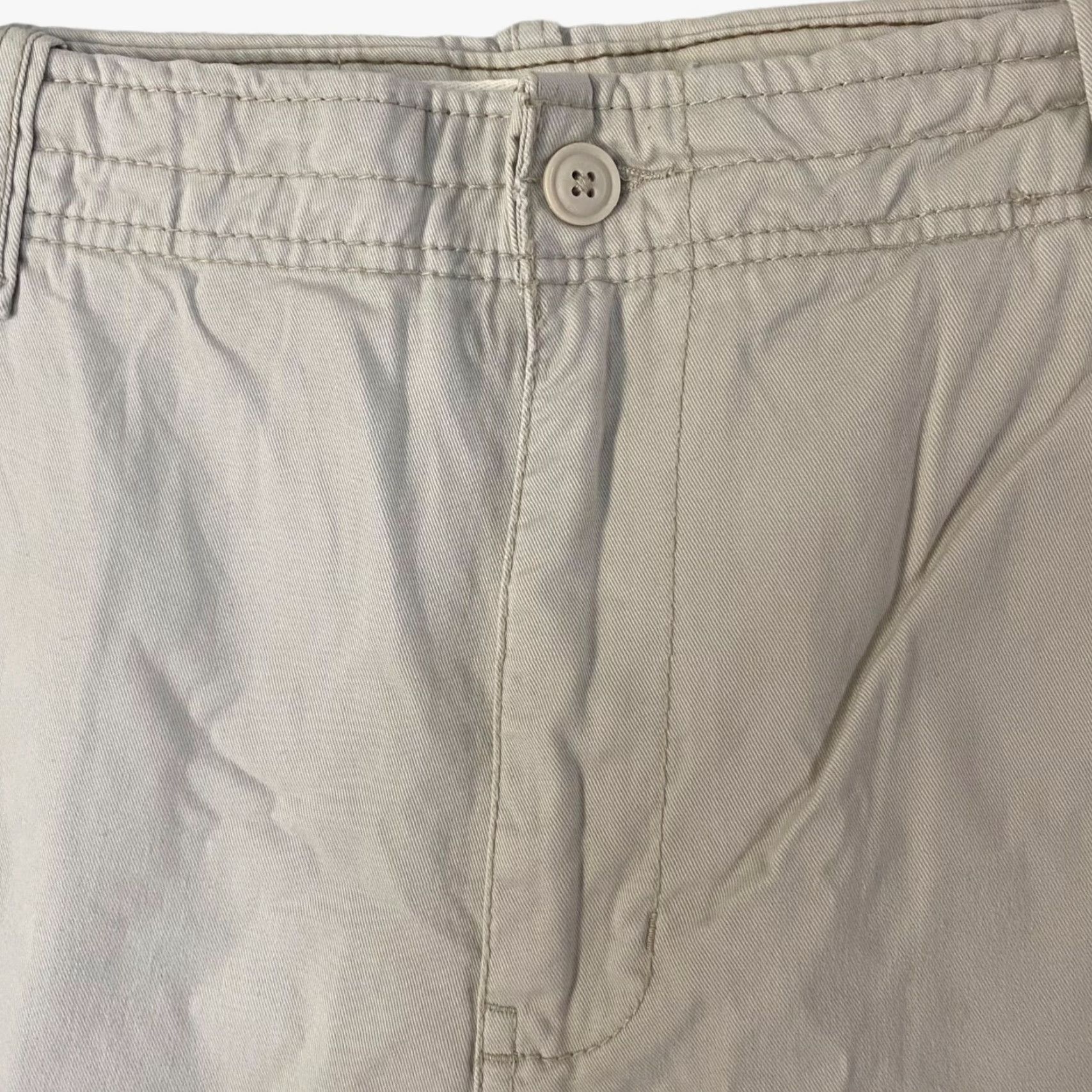 Vintage VINTAGE Aeropostale Cotton Twill Chino Shorts Men's 36 Beige Flat-Front Casual Summer Size US 36 / EU 52 - 5 Thumbnail