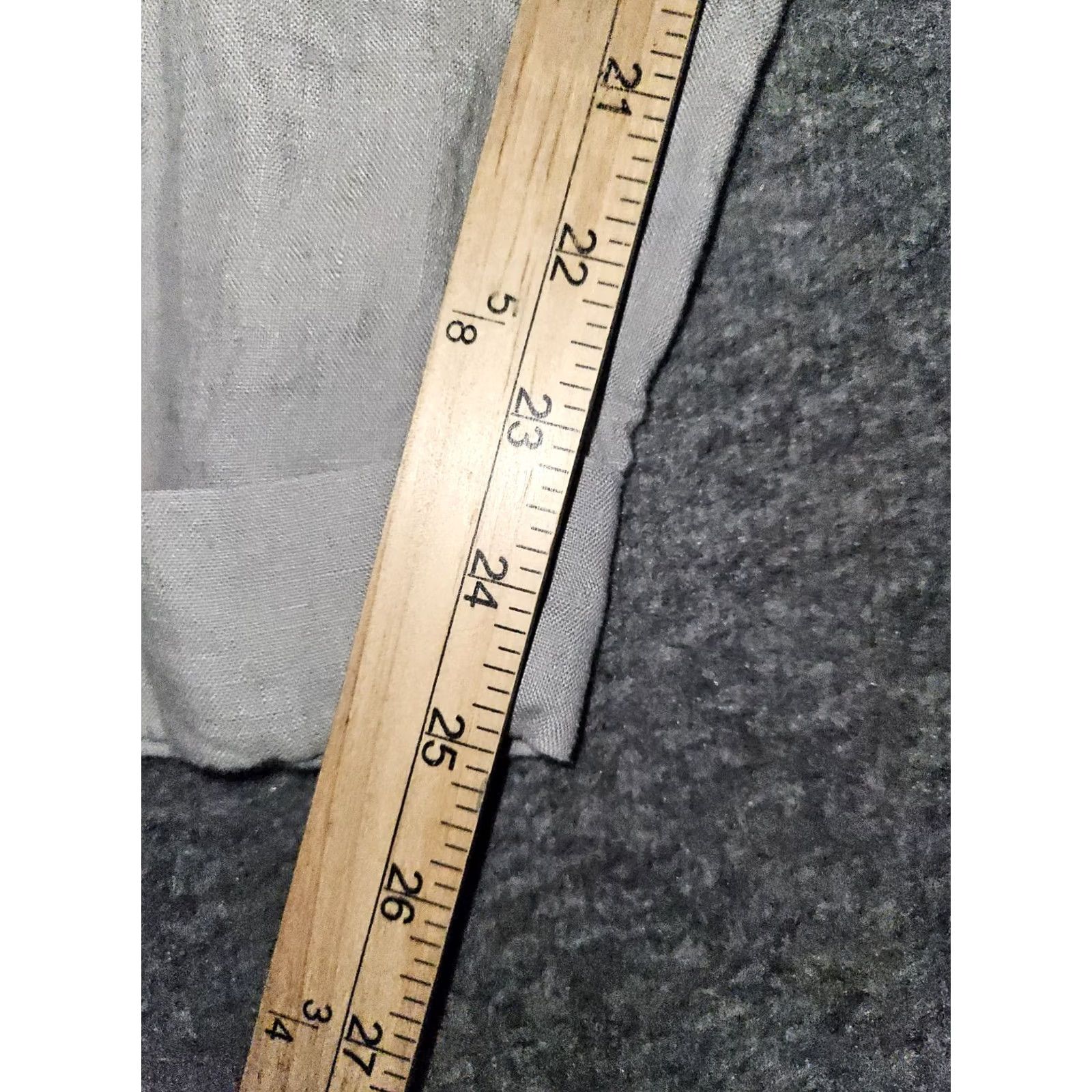 Athleta Athleta Linen Bali Cuffed Ankle Pants Women's 8 Gray Active Yoga Gym Casual Size 30" / US 8 / IT 44 - 5 Thumbnail