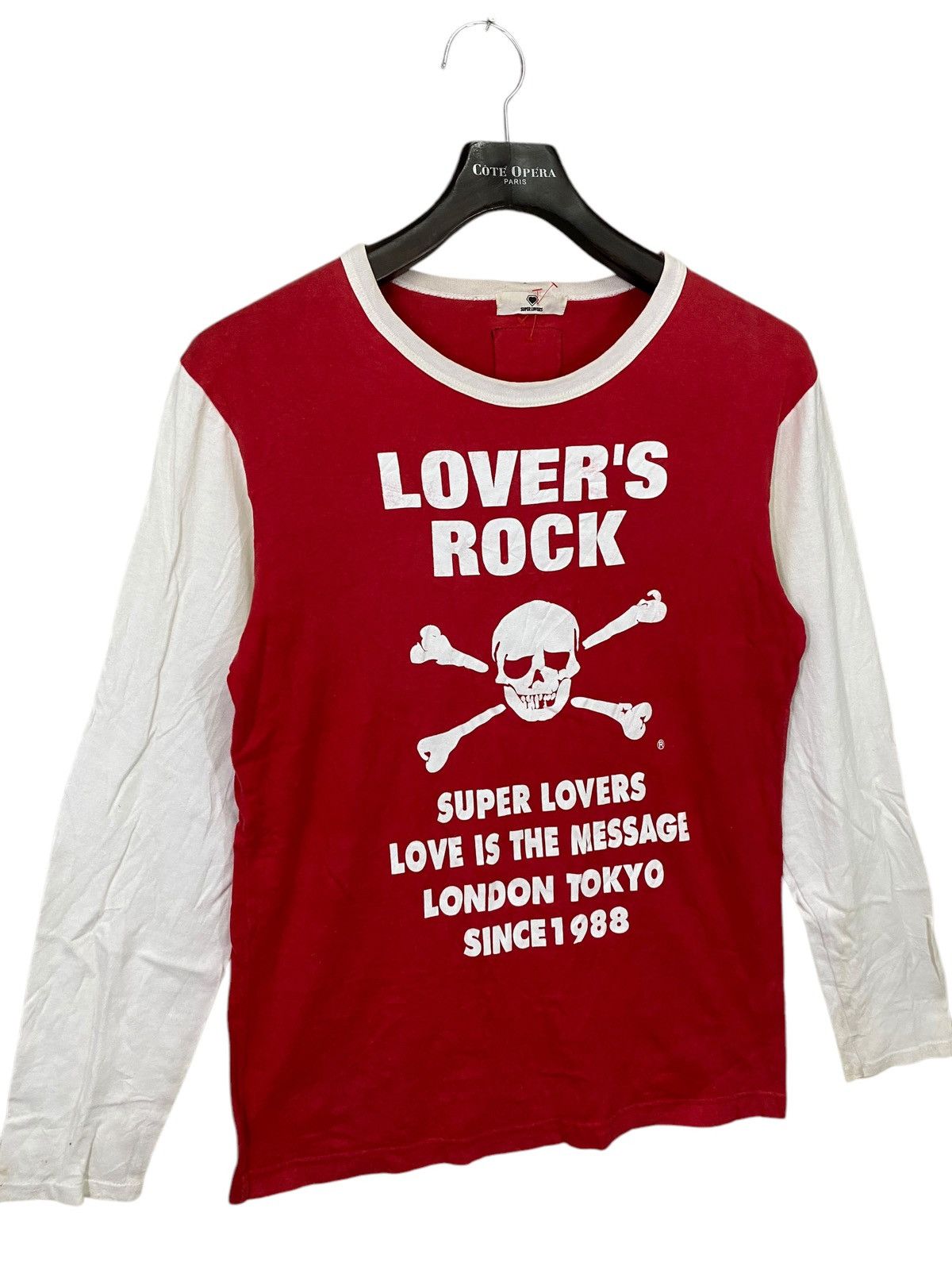 Super Lovers Vintage lover's rock skull by super lover tshirt longsleeve Size US M / EU 48-50 / 2 - 2 Thumbnail