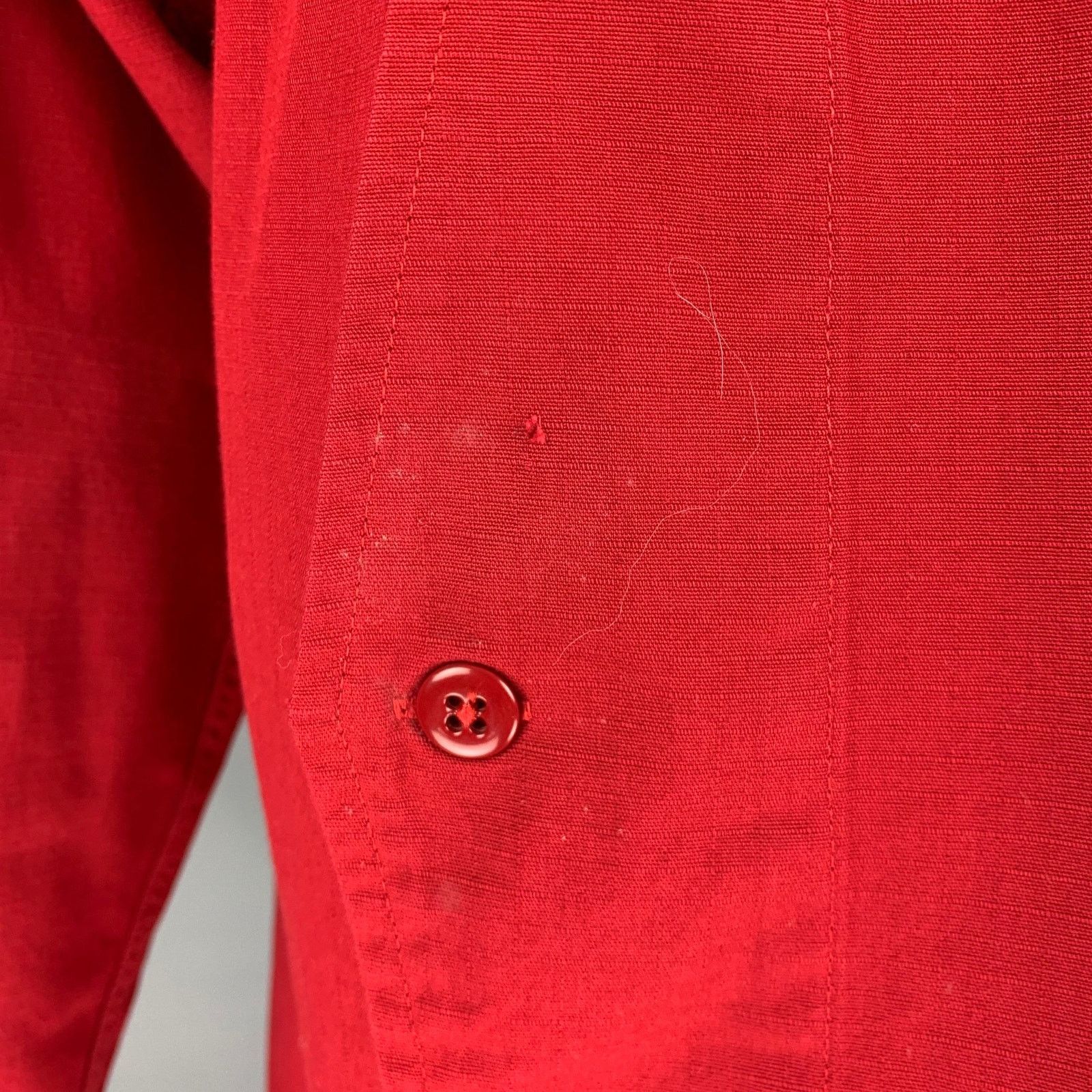 Engineered Garments ENGINEERED GARMENTS Size M Red Cotton Shirt Jacket Size US M / EU 48-50 / 2 - 5 Thumbnail