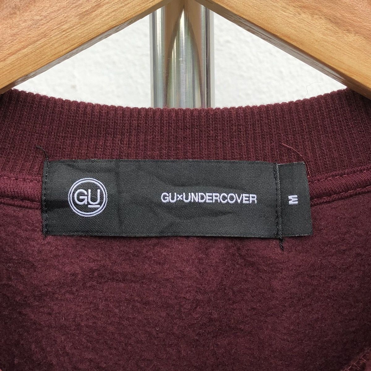 GU × Undercover UNDERCOVER x GU Fleece Pullover sweatshirt Red [M] MENS Size US M / EU 48-50 / 2 - 19 Thumbnail