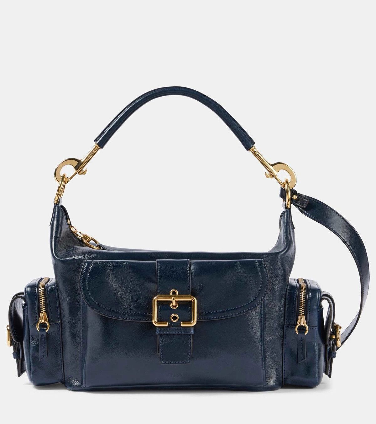 Chloe o1loc1c10126 Size: OS / Camera Large Double Carry Bag Blue Size ONE SIZE - 1 Thumbnail