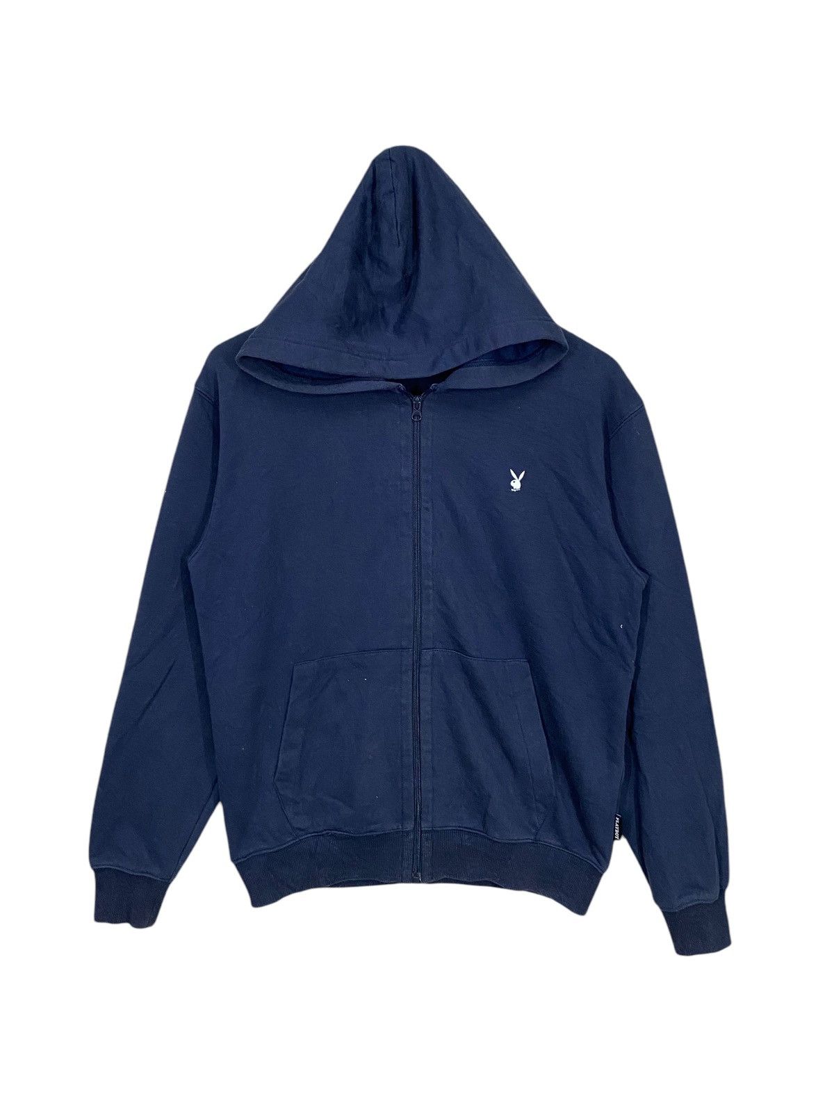 Playboy × Vintage Y2k playboy small logo hoodie zipper size LL Size US XL / EU 56 / 4 - 1 Thumbnail