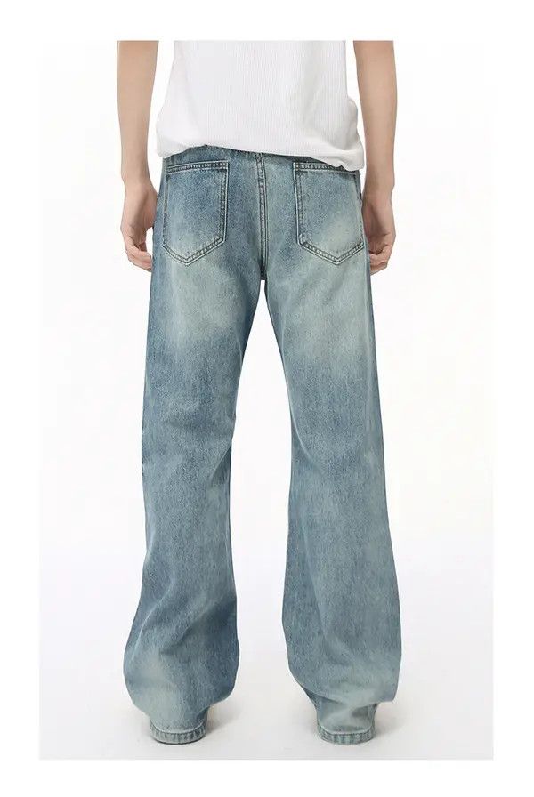 VIBE American high street retro flared washed jeans Size US 32 / EU 48 - 5 Thumbnail