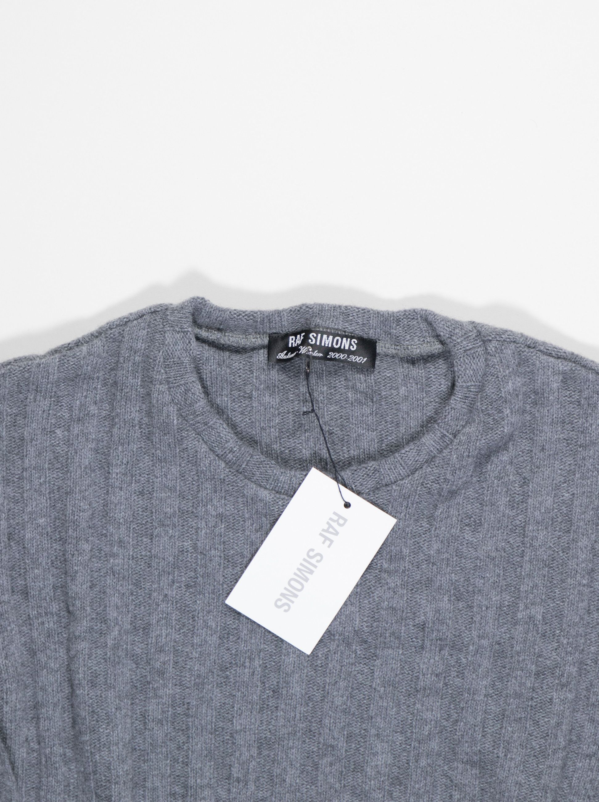 Raf Simons Raf Simons AW2000 / 2001 Ribbed knitwear, Rare, Archive Size US M / EU 48-50 / 2 - 3 Thumbnail