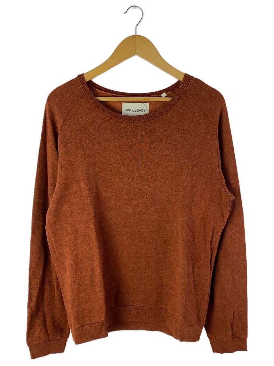 image of Our Legacy Raglan Sweatshirt in Orange, Men's (Size Small)