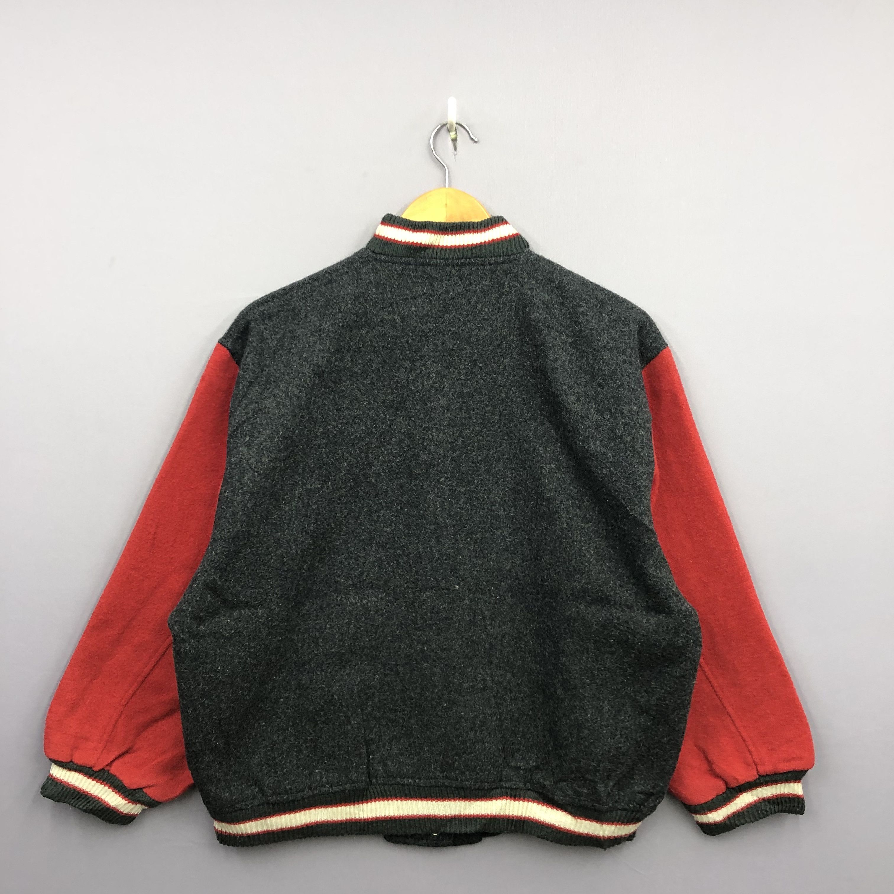 Japanese Brand × Vintage Vintage 90s Japanese Varsity Wool Harajuku Jacket Size US M / EU 48-50 / 2 - 2 Thumbnail