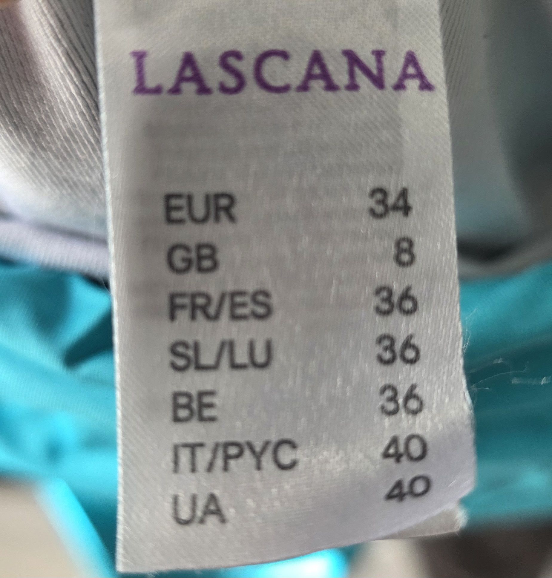 Other Lascana Ruched Bandeau Bikini Set Turqoise 36 A/B & 34 S Size ONE SIZE - 5 Thumbnail