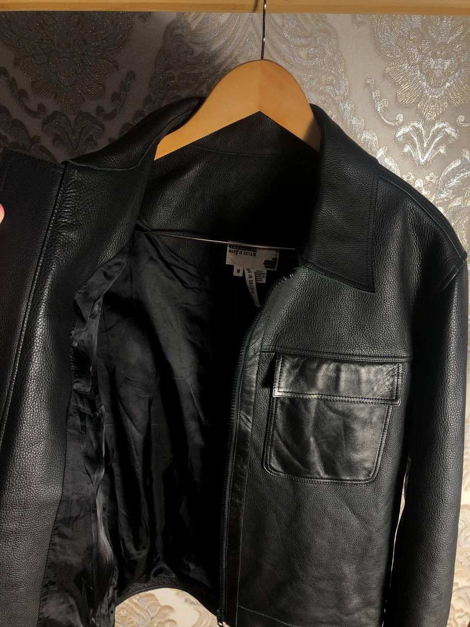 Ted Baker VERY RARE TED BAKER CASUAL DESIGNER LEATHER JACKET LUXURY Size US M / EU 48-50 / 2 - 4 Thumbnail