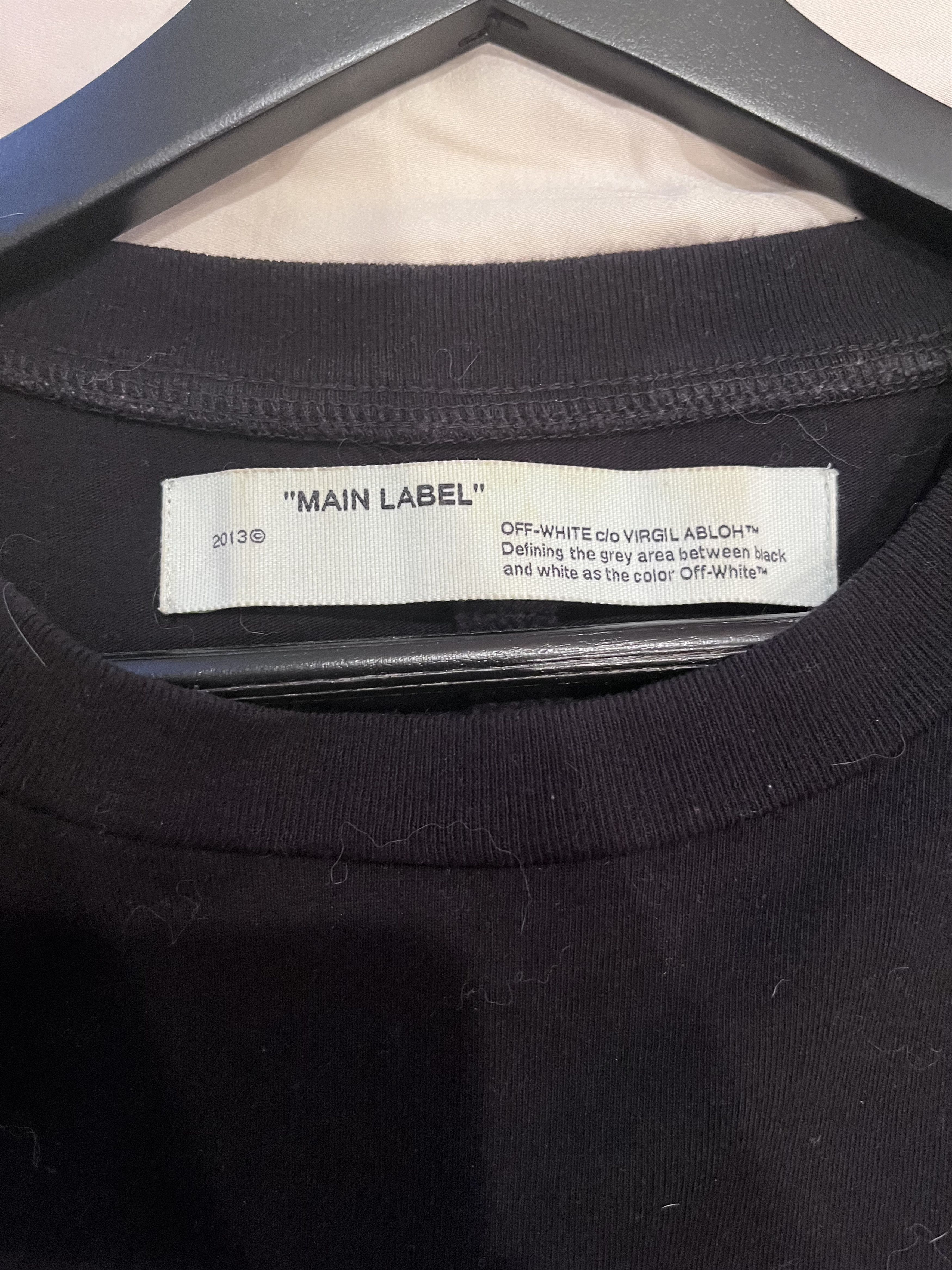Off-White Off-White Tape T Shirt Size US S / EU 44-46 / 1 - 4 Thumbnail