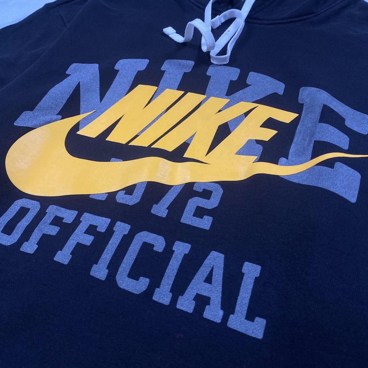 Nike Rare Nike Multi Swoosh Boxy Pullover Size US XL / EU 56 / 4 - 3 Thumbnail