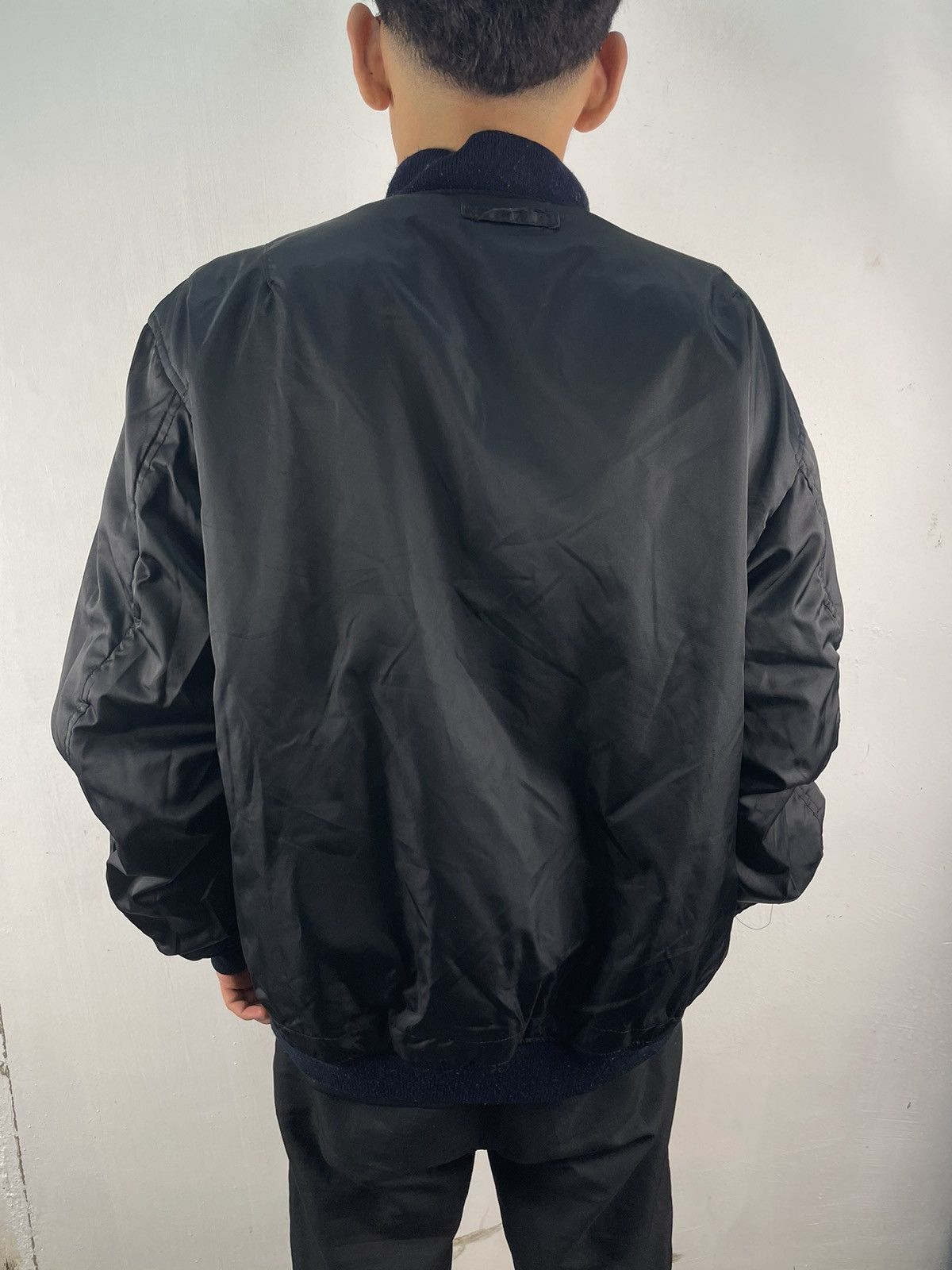 Japanese Brand Vintage Sukajan Japan Ma-1 Flight Reversible Bomber Jacket Size US L / EU 52-54 / 3 - 4 Thumbnail