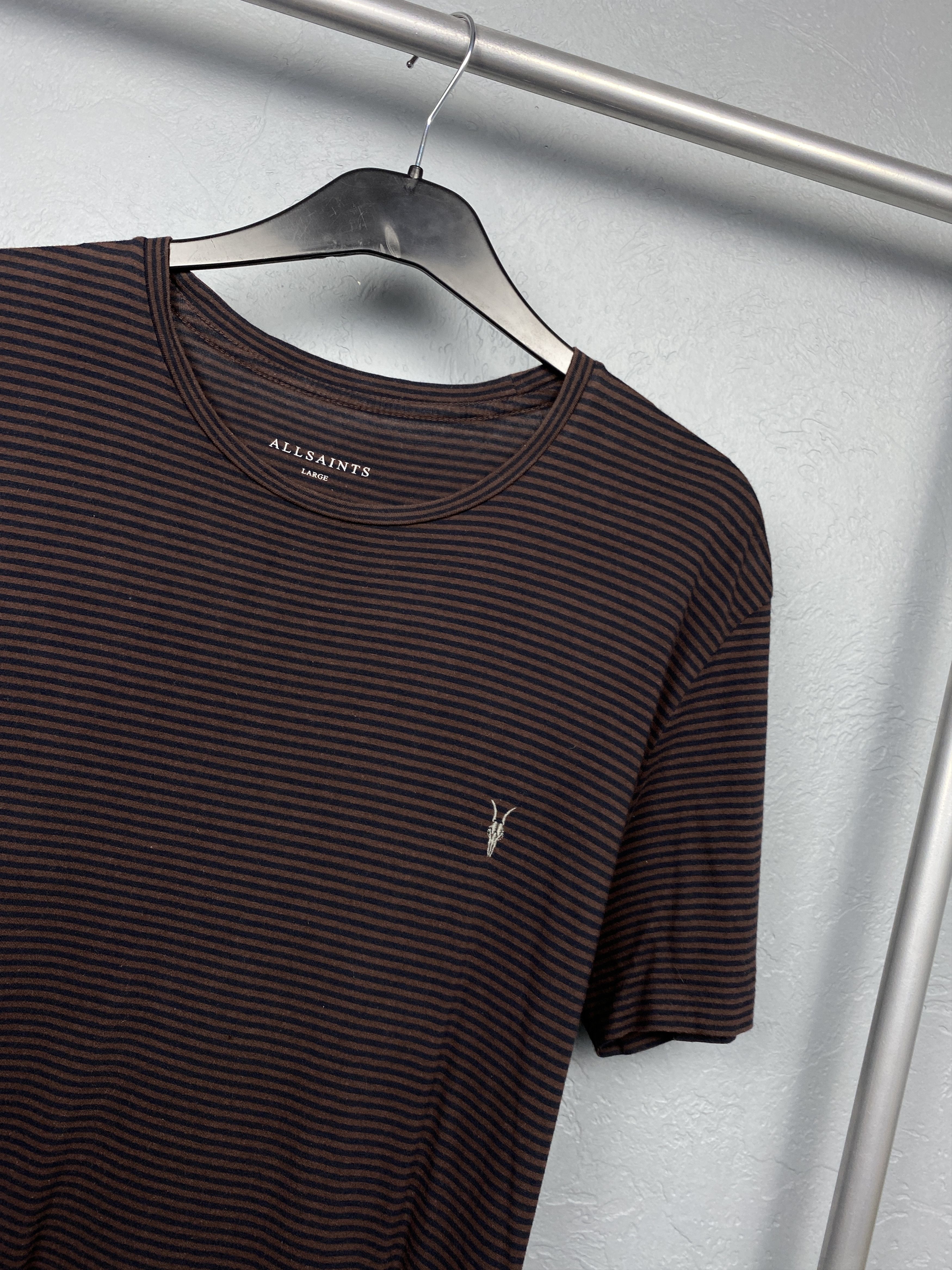 Allsaints Allsaints Vintage Mens Crew Neck T-Shirt Tee Size US L / EU 52-54 / 3 - 2 Thumbnail