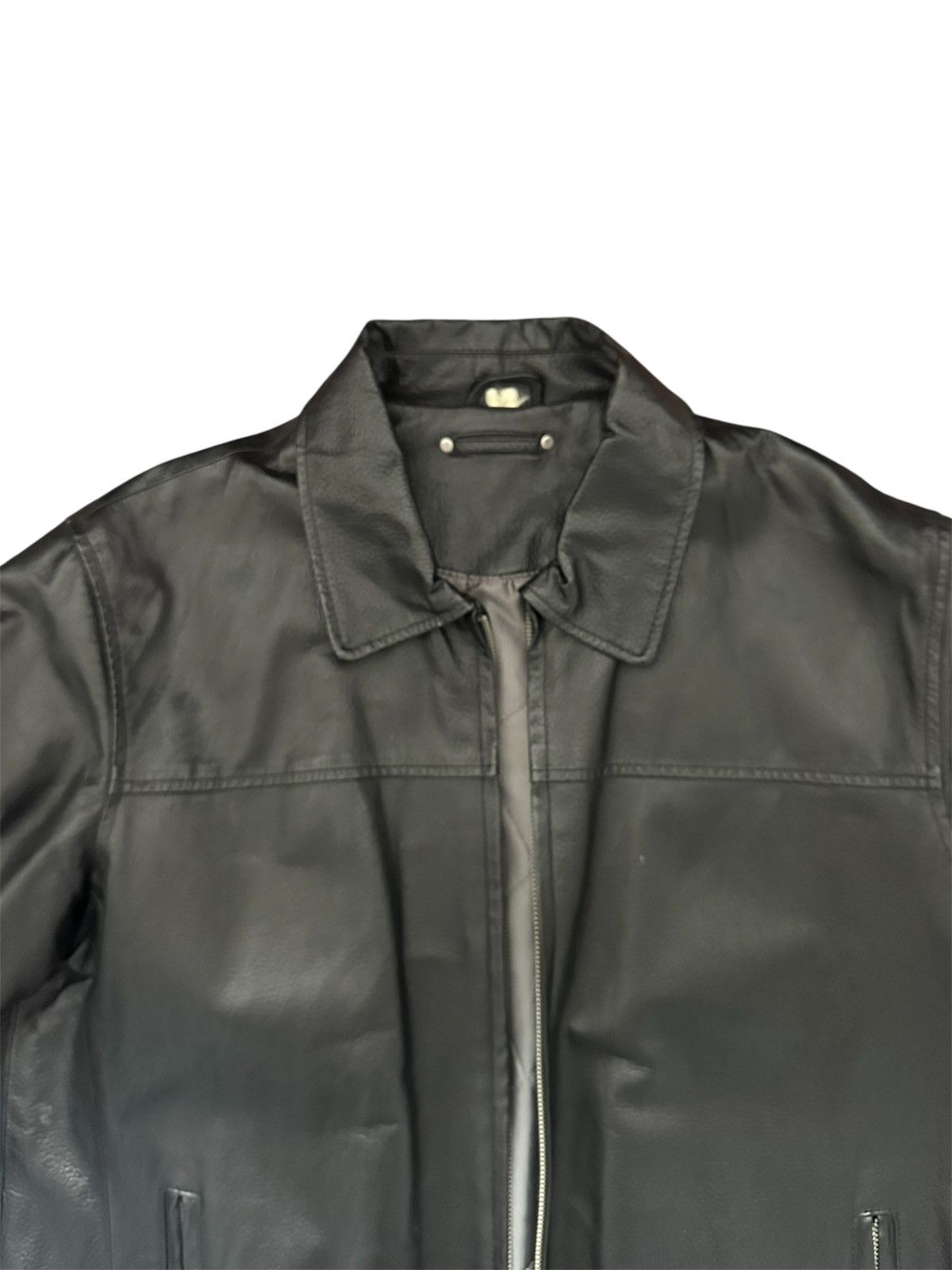 Other Vintage Leather Jacket Size US L / EU 52-54 / 3 - 3 Thumbnail