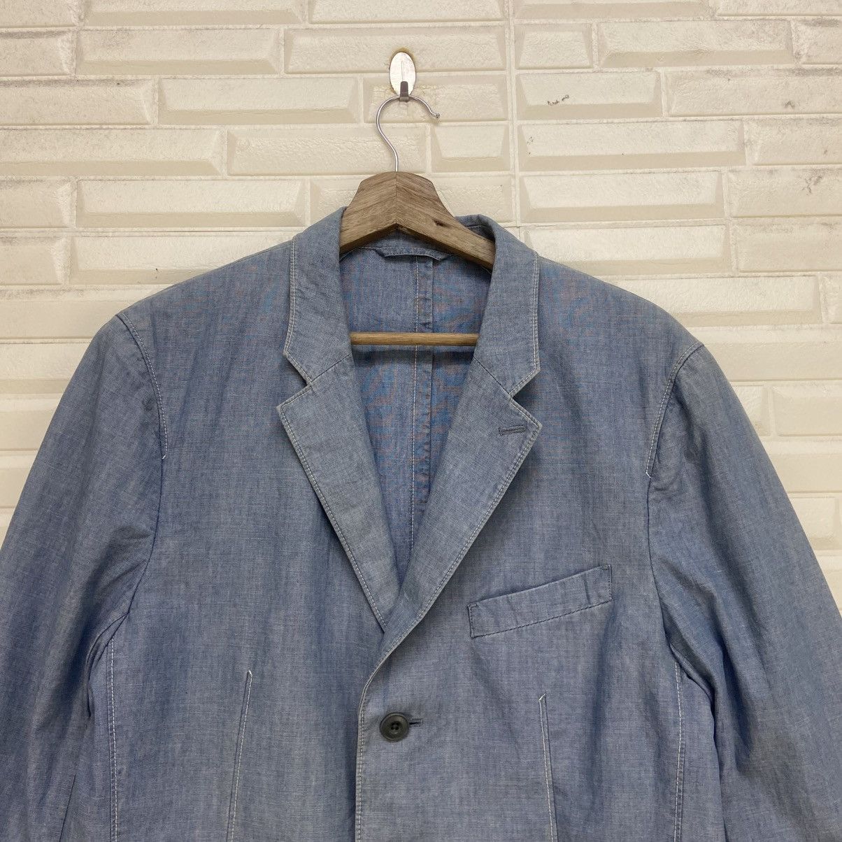 Lemaire × Uniqlo Lemaire Uniqlo Indigo Coat Jacket Size US S / EU 44-46 / 1 - 7 Thumbnail