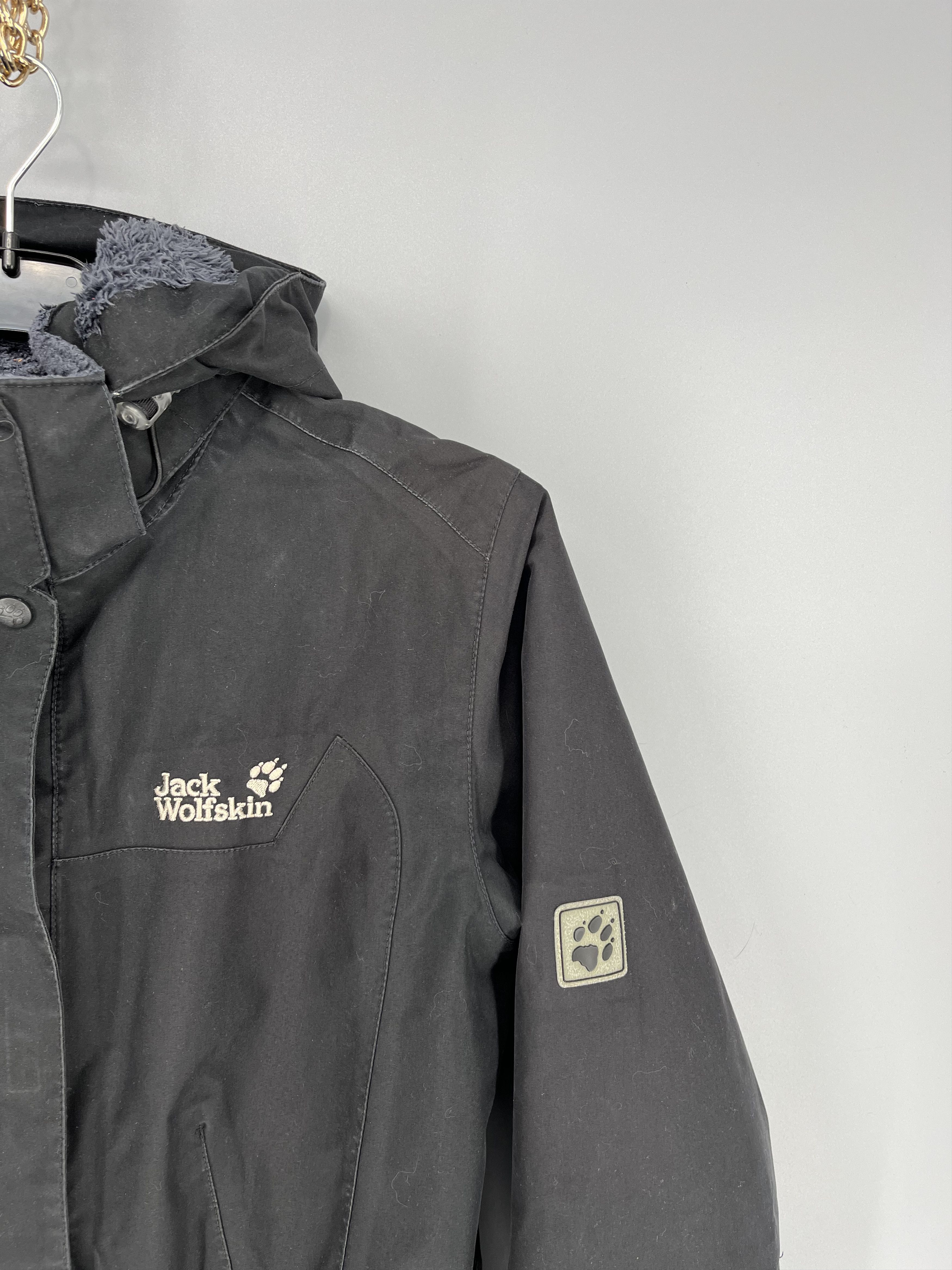 Jack Wolfskin Texapore Jacket S Windproof Hooded Coat Zip Up Waistcoat Top Size M / US 6-8 / IT 42-44 - 4 Thumbnail
