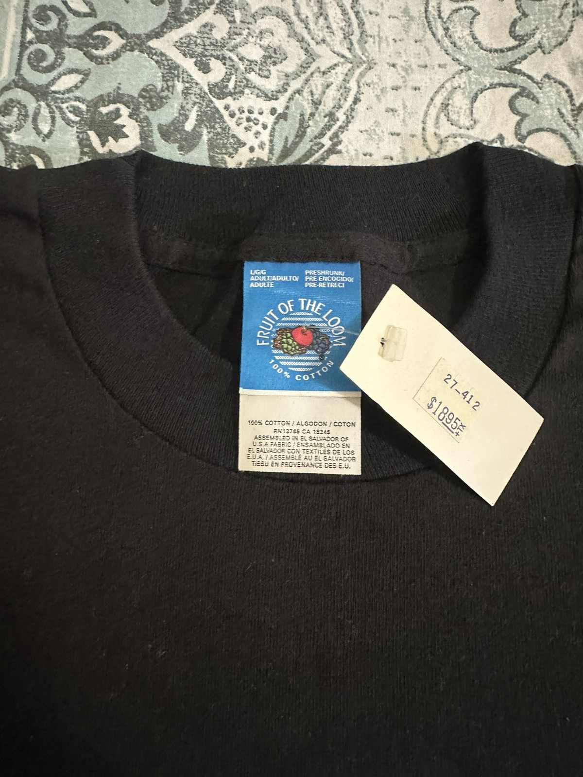 Fruit Of The Loom × Vintage Very rare vintage early 90s The green hornet T-shirt Size US L / EU 52-54 / 3 - 5 Thumbnail