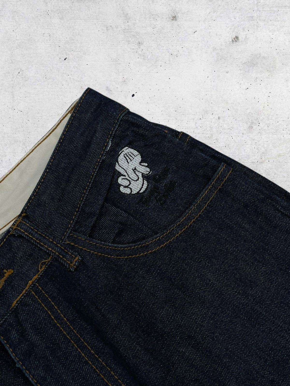 Hysteric Glamour VINTAGE LATE COMER OG JAPAN DESIGNER MICKEY EMBROIDERY DENIM Size US 32 / EU 48 - 16 Thumbnail