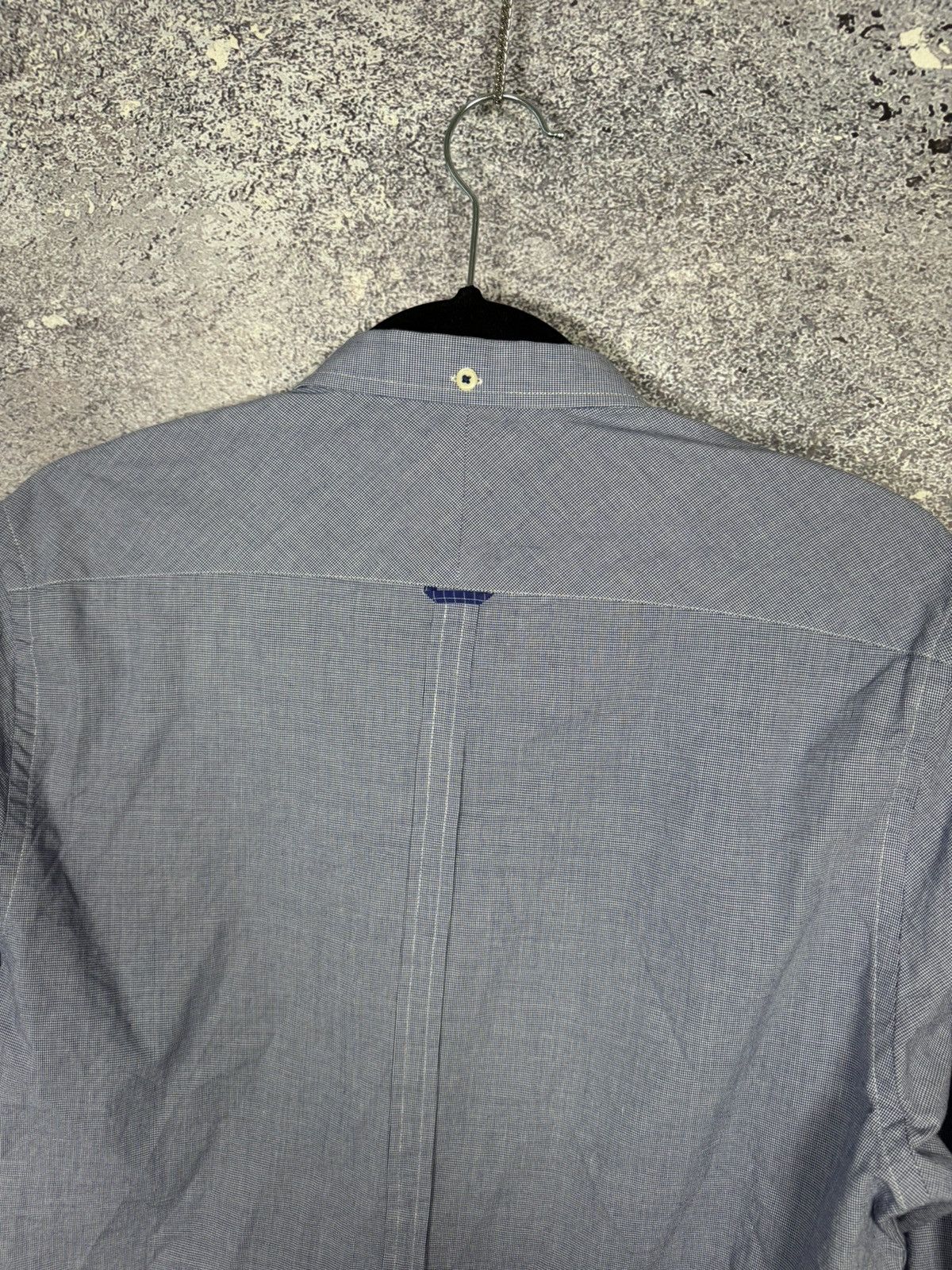 Baracuta × Vintage Baracuta Shirt Men’s Medium Blue Check Plain Mods SKA Size US M / EU 48-50 / 2 - 16 Thumbnail