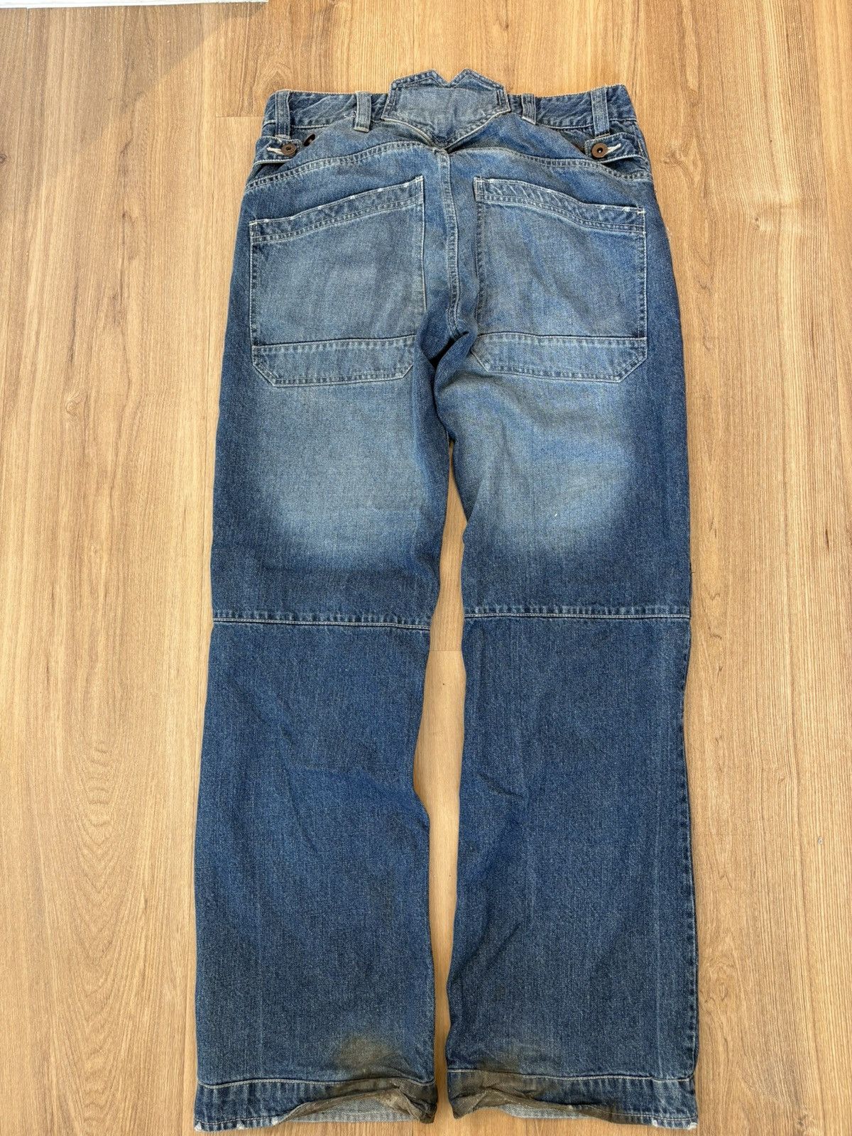 Marithe + Francois Girbaud Vintage tipster tactical multi pocket Jeans Size US 31 - 2 Thumbnail