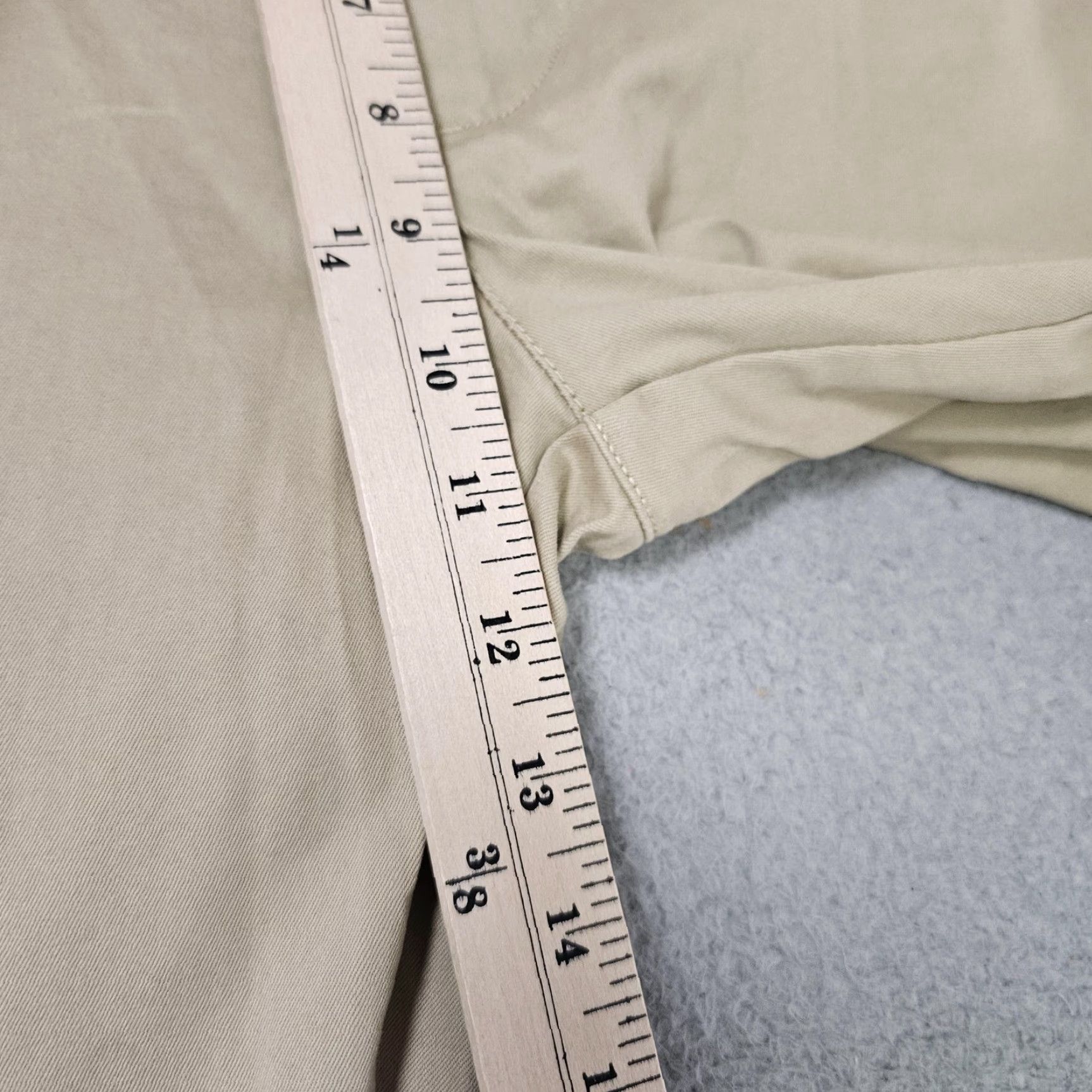 Vintage St. John's Bay Stretch Chino Pants Mens 36x32 British Khaki Straight Fit Casual Pants Mens Size US 36 / EU 52 - 4 Thumbnail