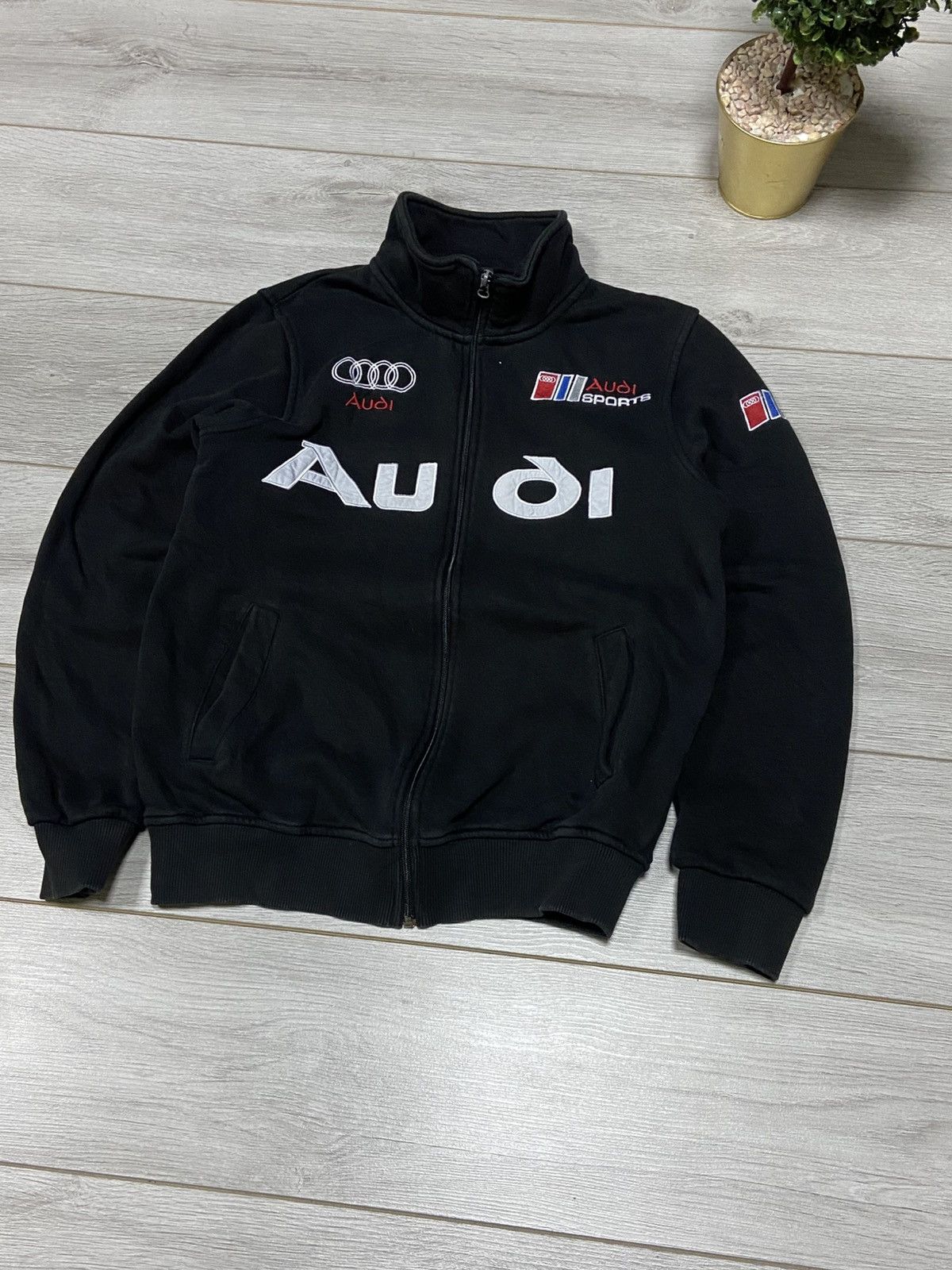Audi Audi zip sweatshirt high neck Size US M / EU 48-50 / 2 - 3 Thumbnail