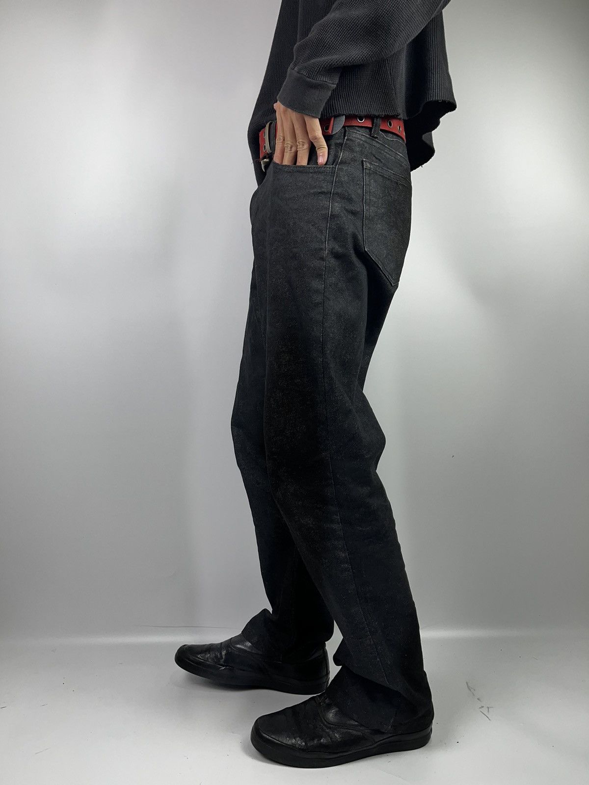 Yohji Yamamoto Yohji yamamoto style movin japanese brand jeans pant Size US 28 / EU 44 - 15 Thumbnail