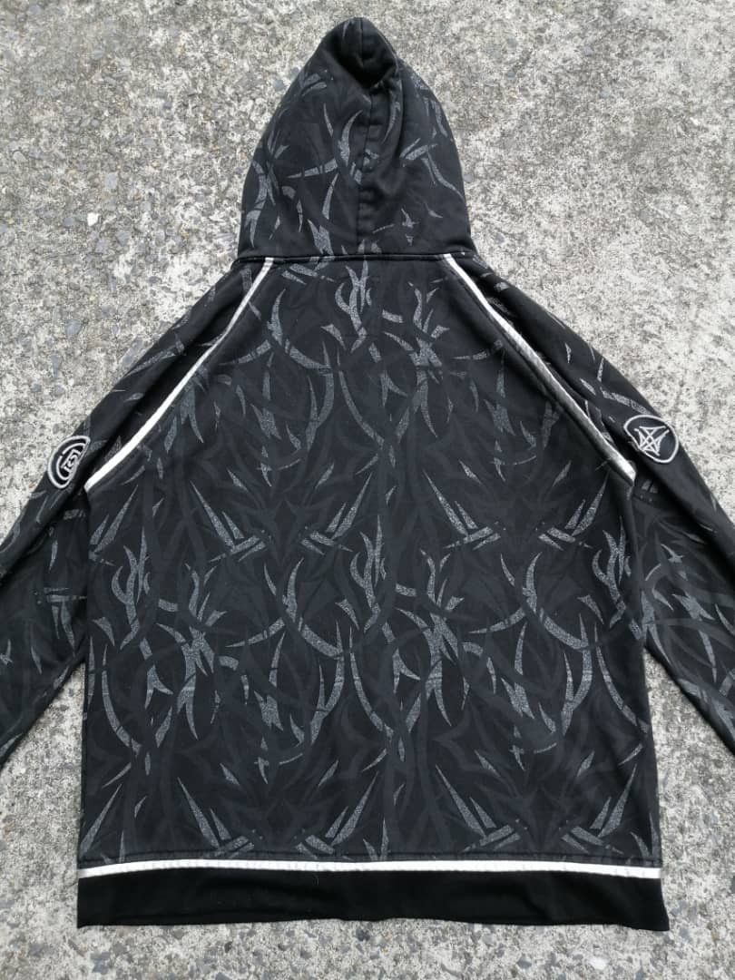 Hypebeast Alienegra Balaclava Mask Allover Print Zipper Hoodie Size US M / EU 48-50 / 2 - 16 Thumbnail