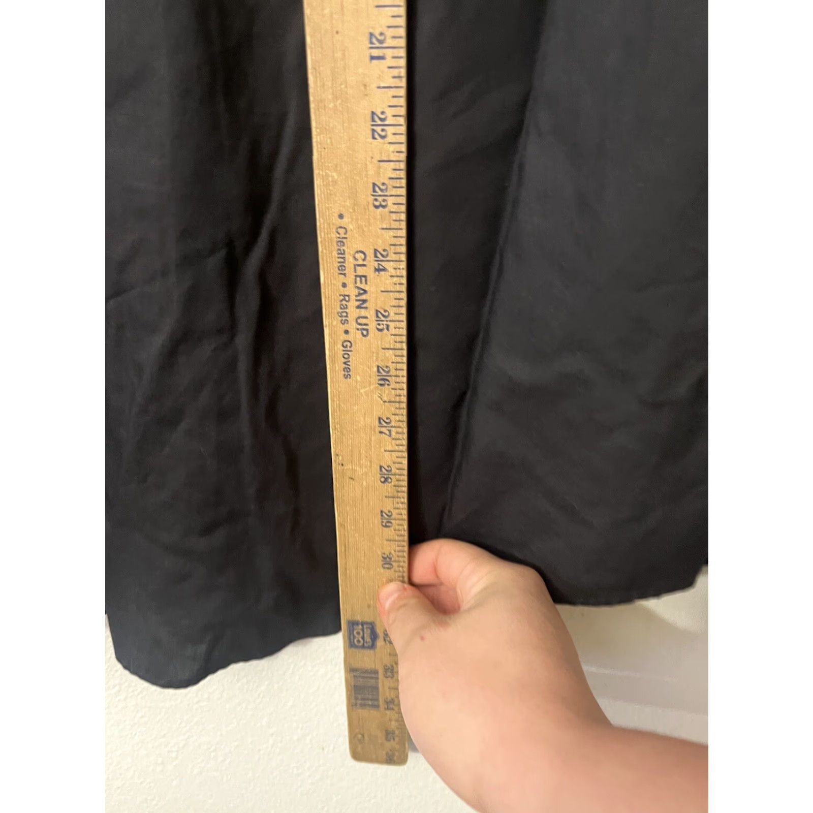 Perry Ellis PERRY ELLIS Non-Iron Solid Black Long Sleeve Button-Up Shirt Men 2XL Size US XXL / EU 58 / 5 - 4 Thumbnail