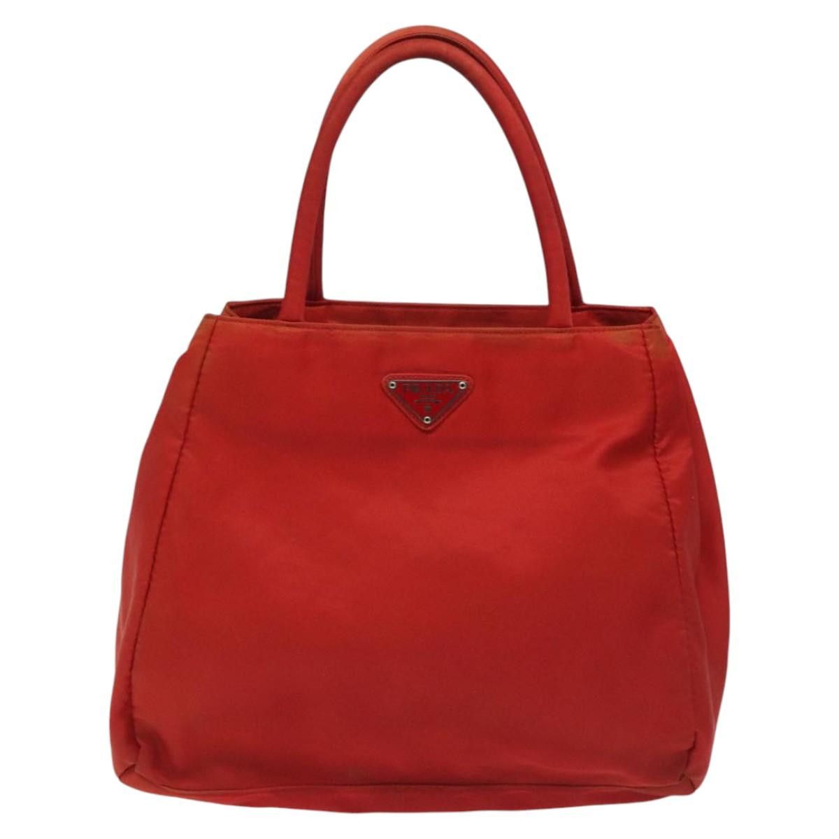 Tessuto City Red Synthetic Handbag (Pre-Owned)