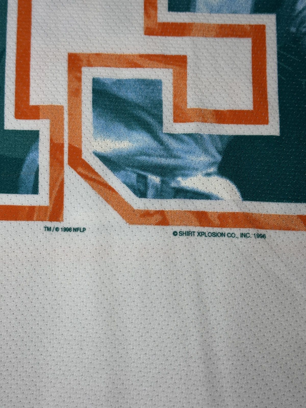 Vintage Vintage 90s Dan Marino Miami Dolphins RARE Retro XL Jersey Size US XL / EU 56 / 4 - 5 Thumbnail