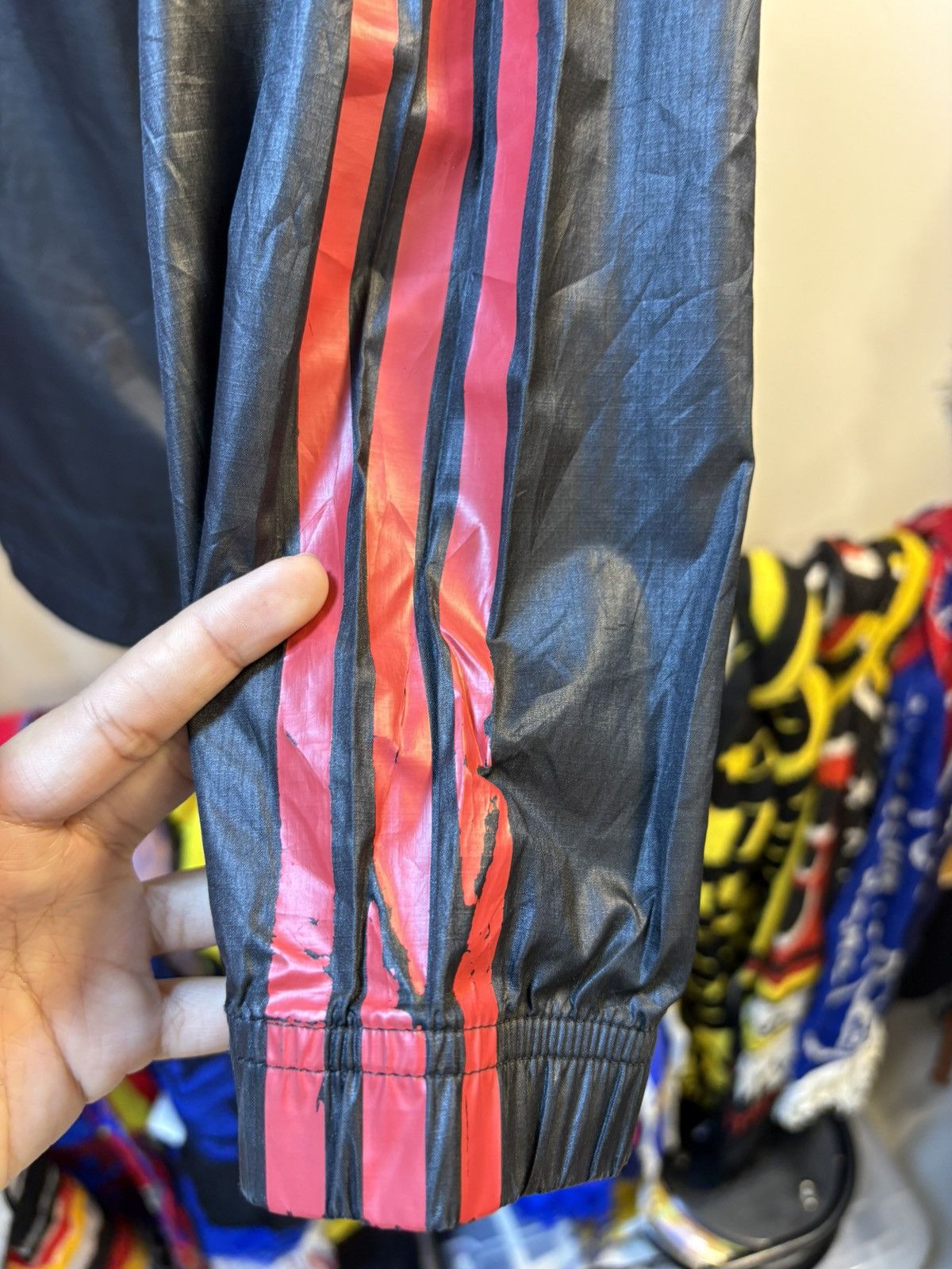 Adidas AC Milan Tracksuit Size US XL / EU 56 / 4 - 14 Thumbnail