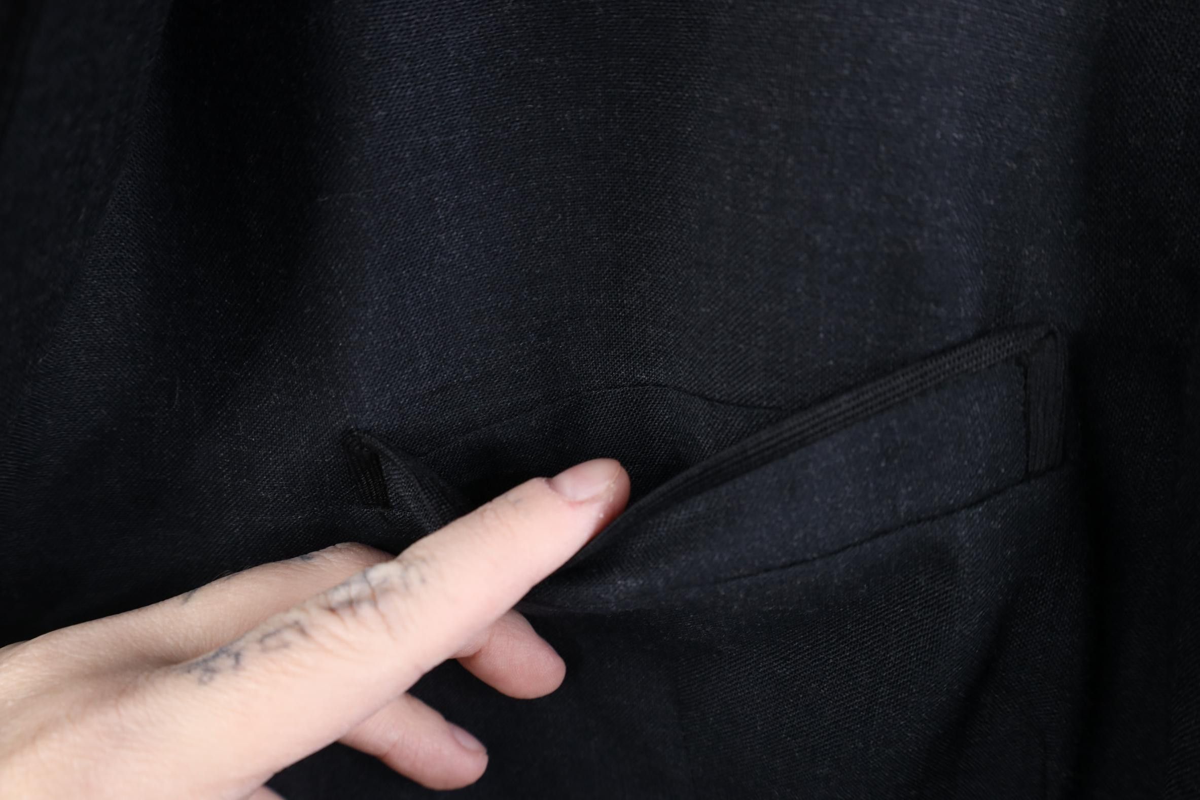Vintage Vintage 40s 50s Tuxedo Suit Coat Blazer Jacket Tailcoat USA Size US XXL / EU 58 / 5 - 6 Thumbnail