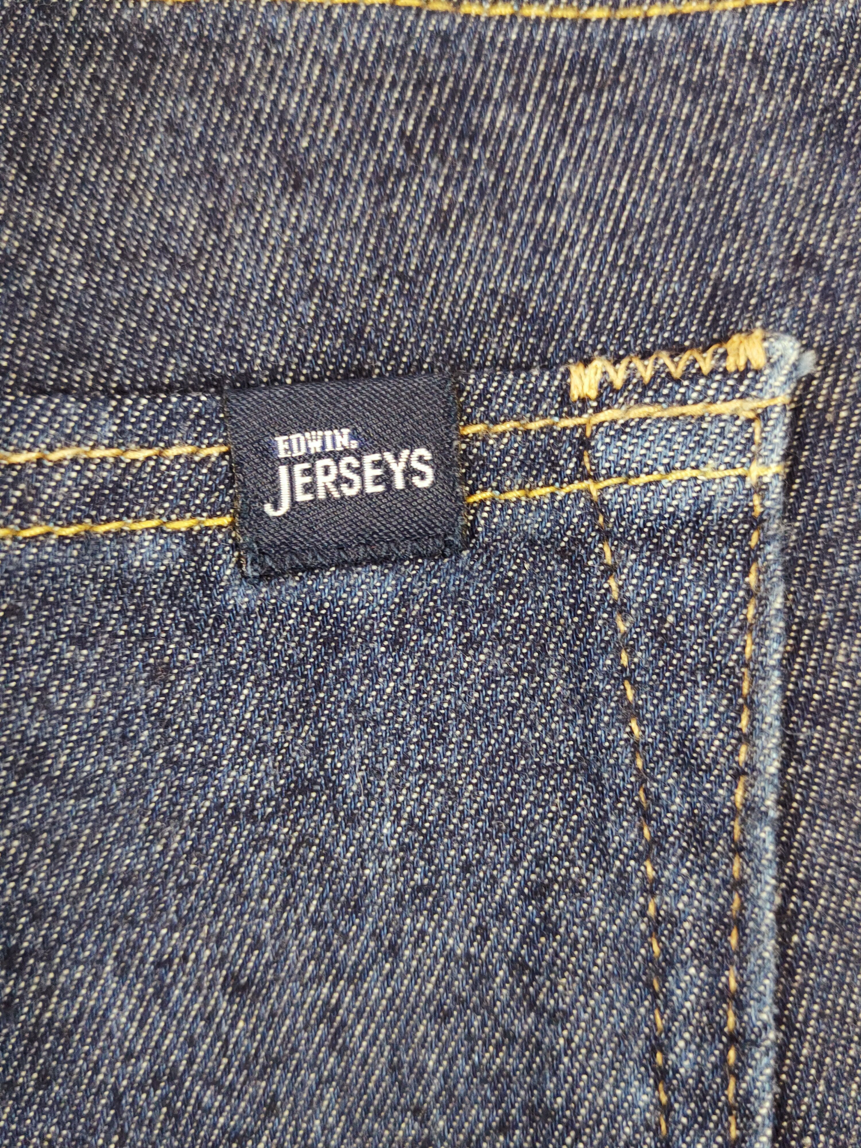Edwin Edwin Jerseys Navy Distressed Ripped Soft Jeans #W937 Size US 38 / EU 54 - 11 Thumbnail
